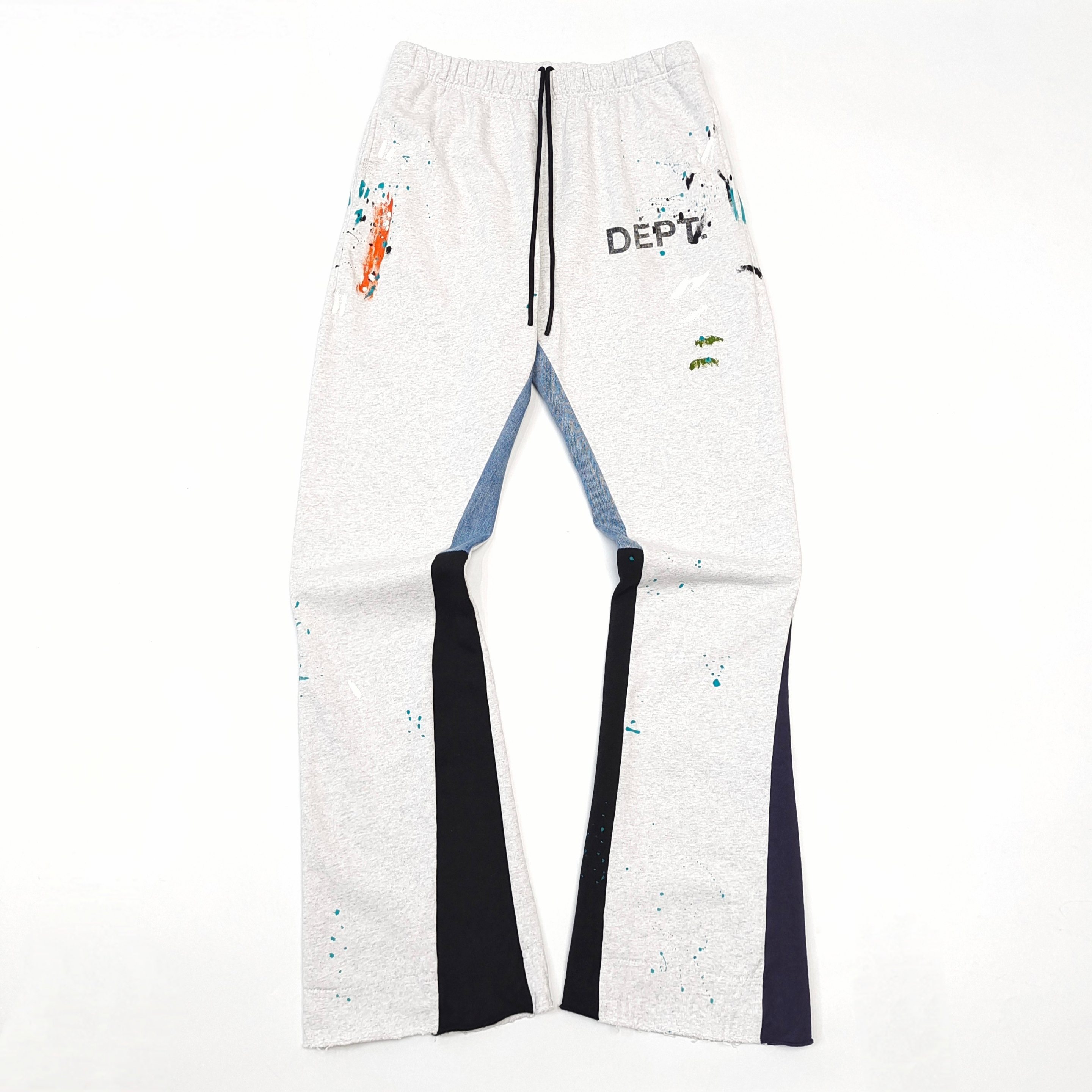 GD Twisted Leg Sweatpant Flare / Dept Logo Painted Flare #B4417
