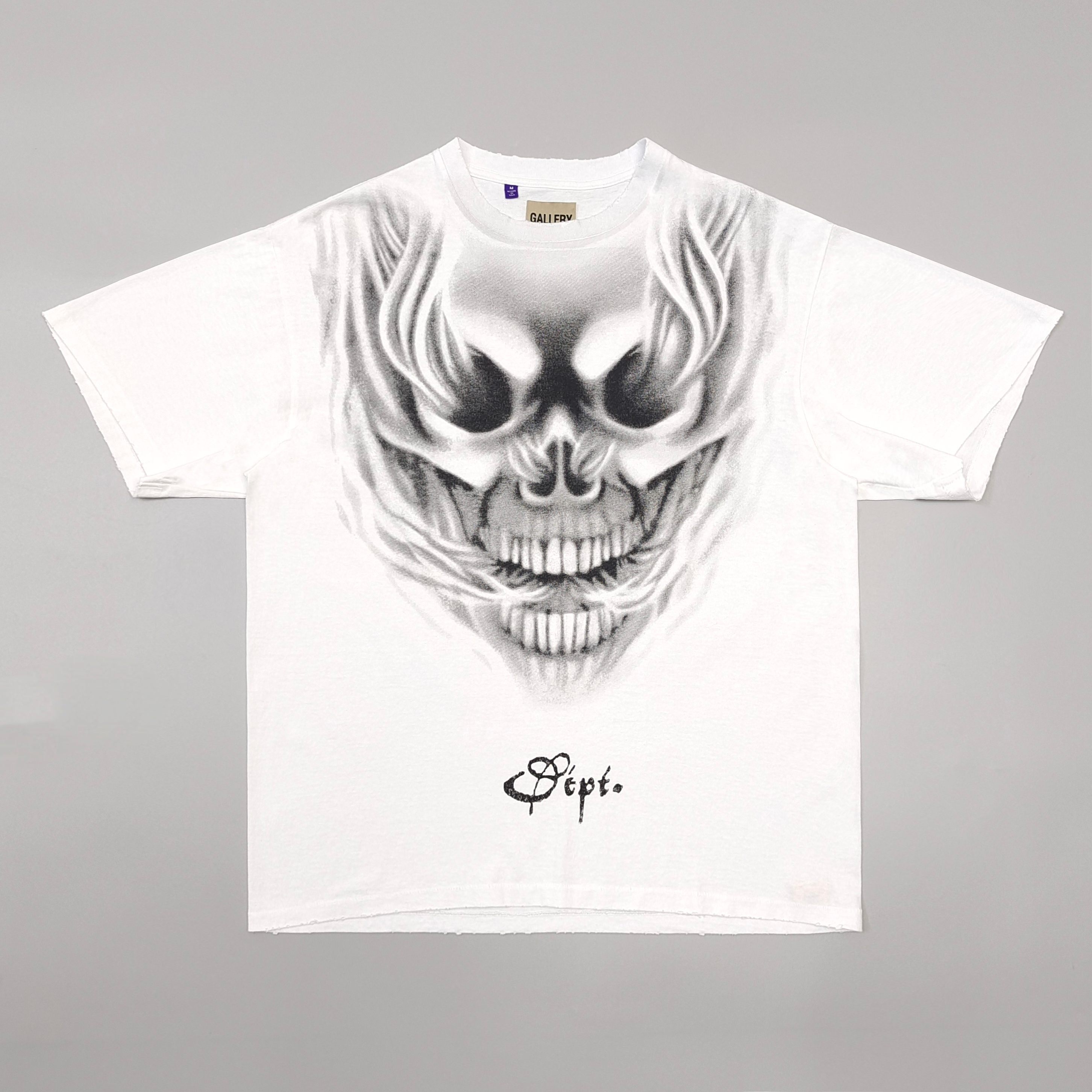 GD Gallery Dept. Skull Graphic Tee / Departamento De Galeria White #B4422