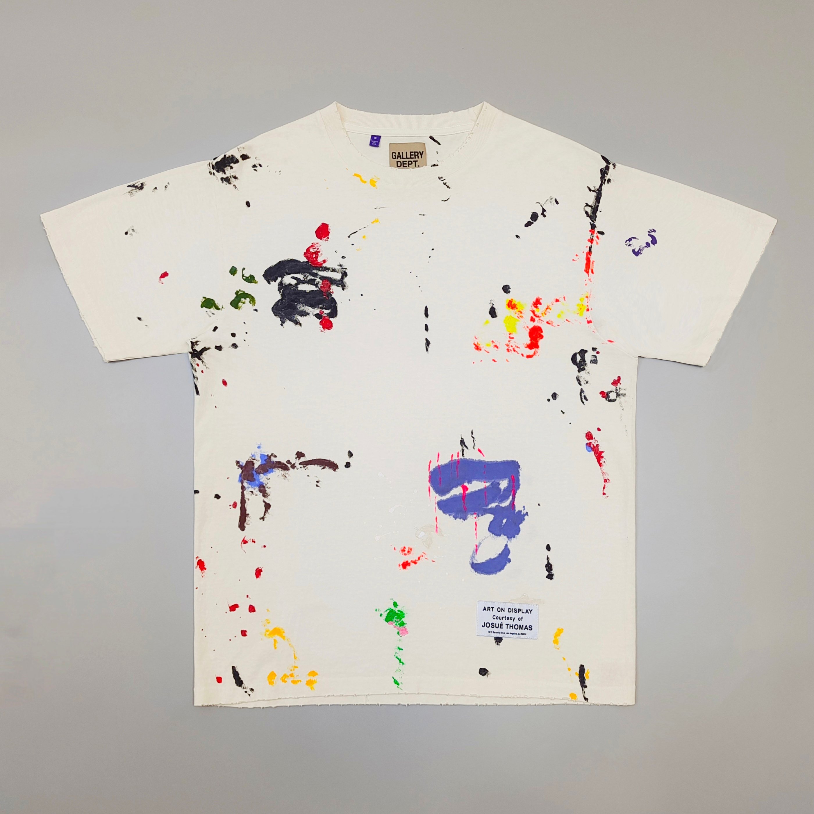 GD Art On Display / Josue Thomas Hand-Painted Tee #B4423