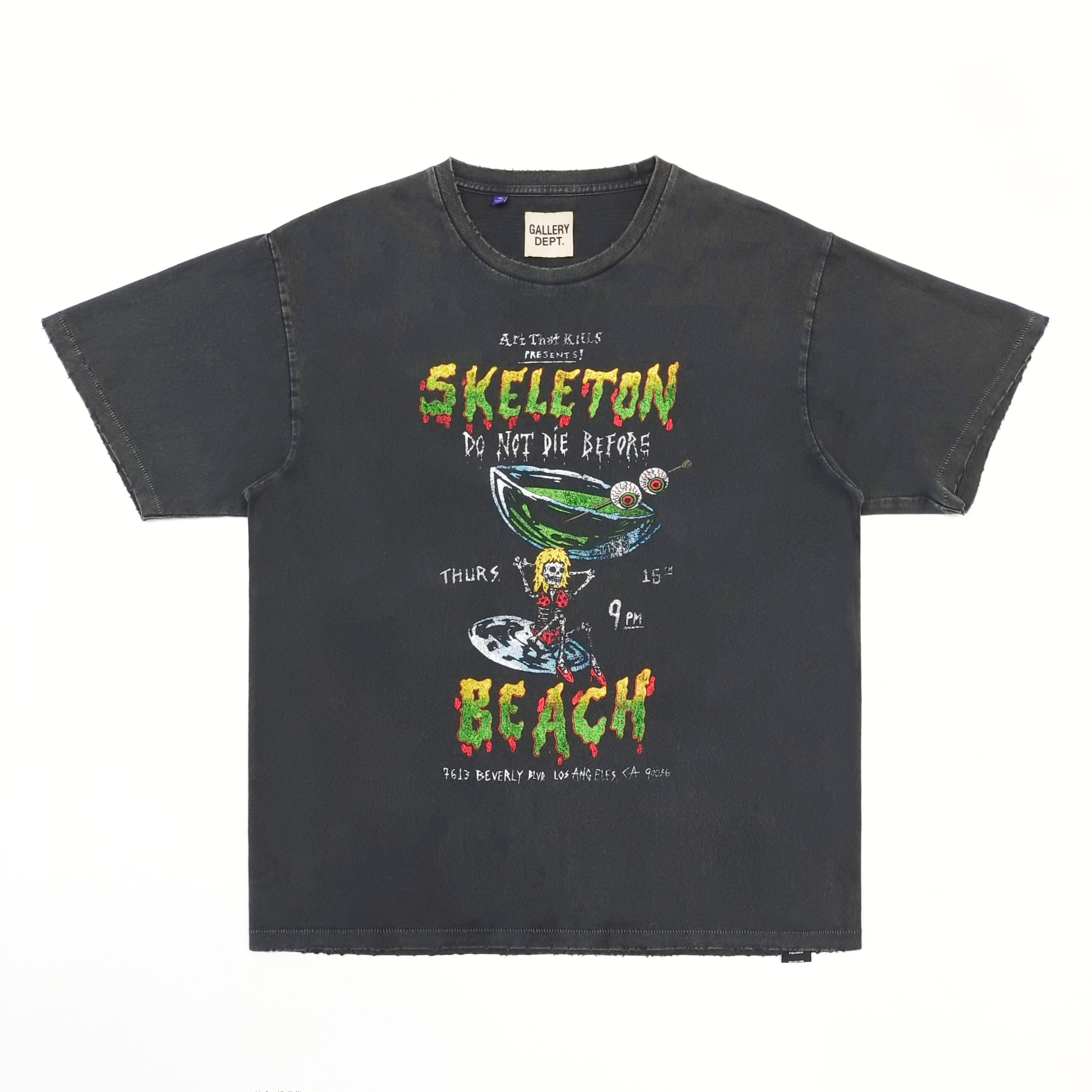 GD Skeleton Beach / Do Not Die Before Event Tee #B4464