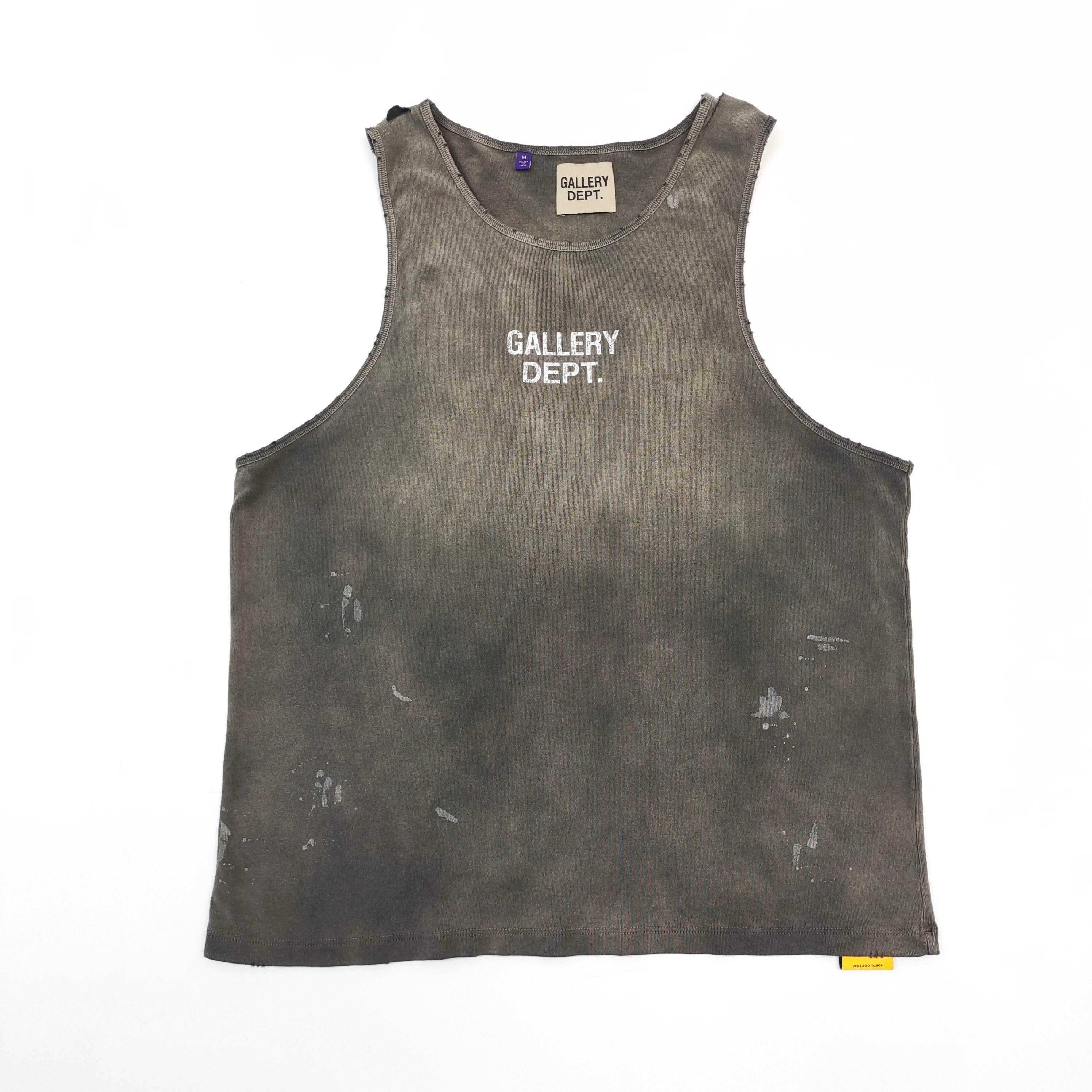 GD Sun Tank Sun Faded Black / GD English Tank #B4480-GD