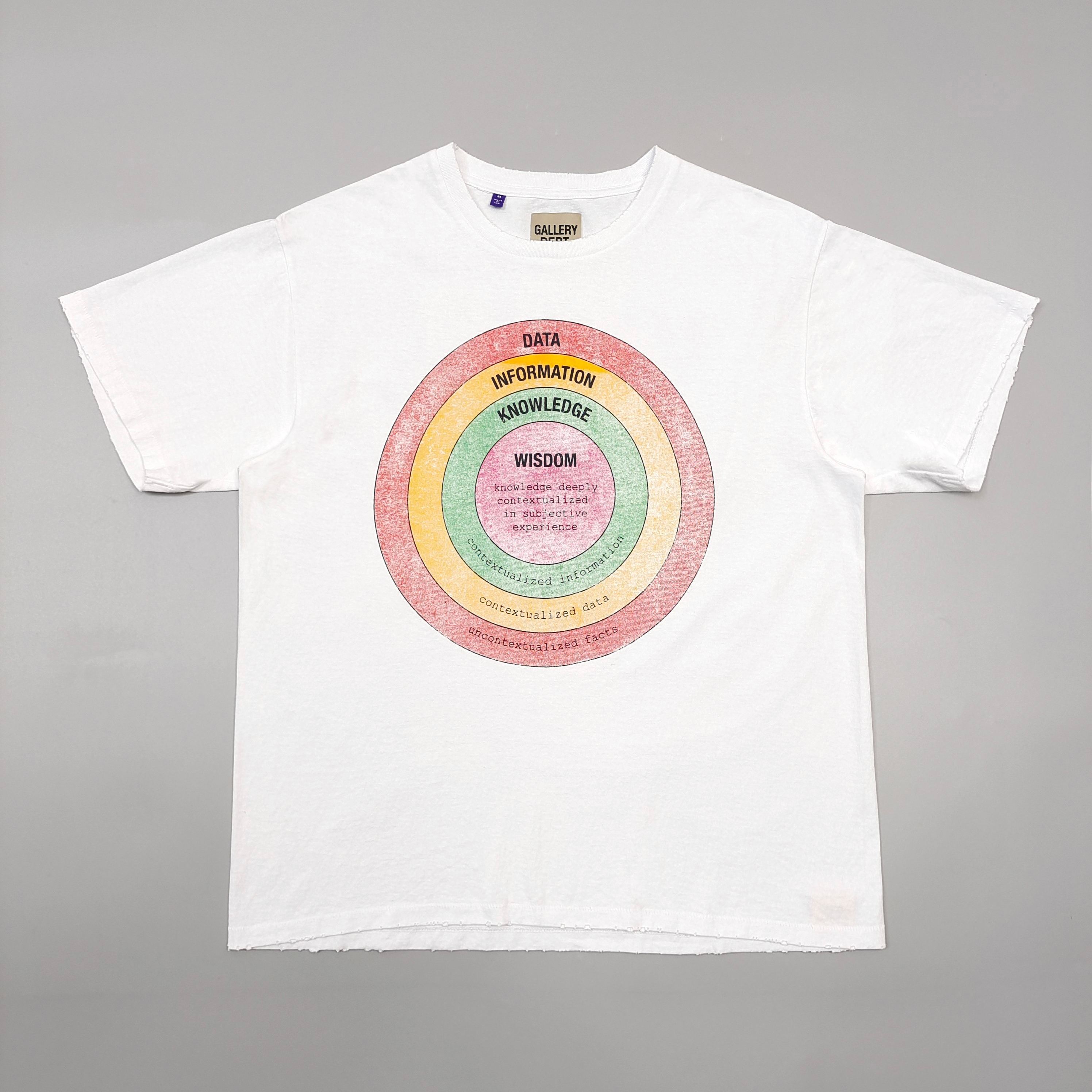 GD Wisdom Tee Clean White #B4489-GD