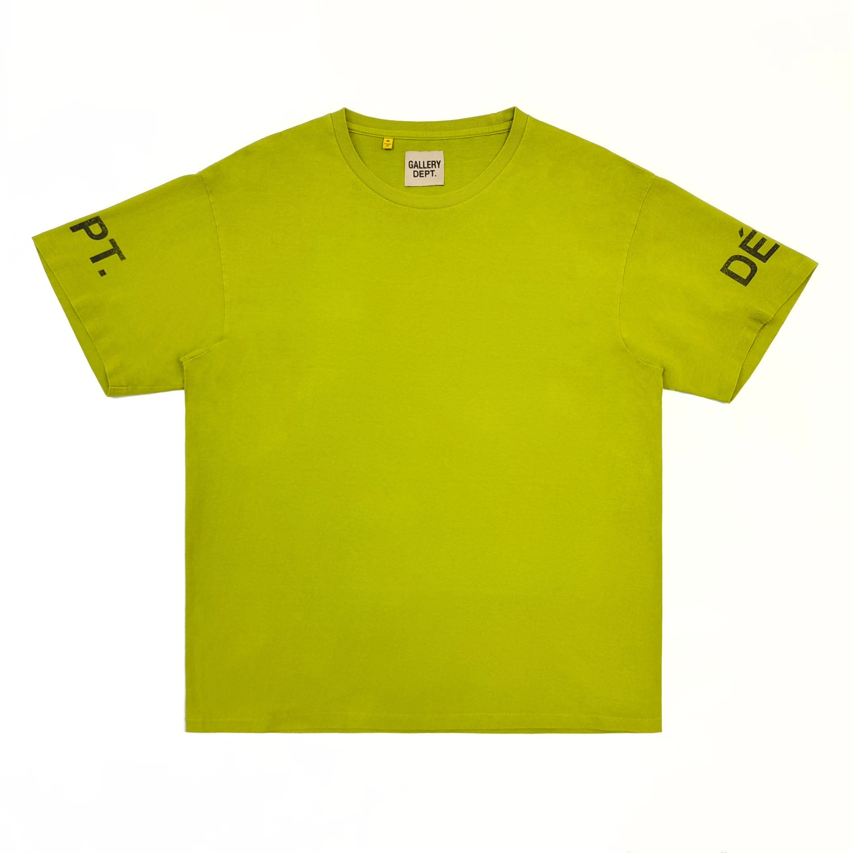 GD French Collector Tee Mustard / Green #B4490-GD