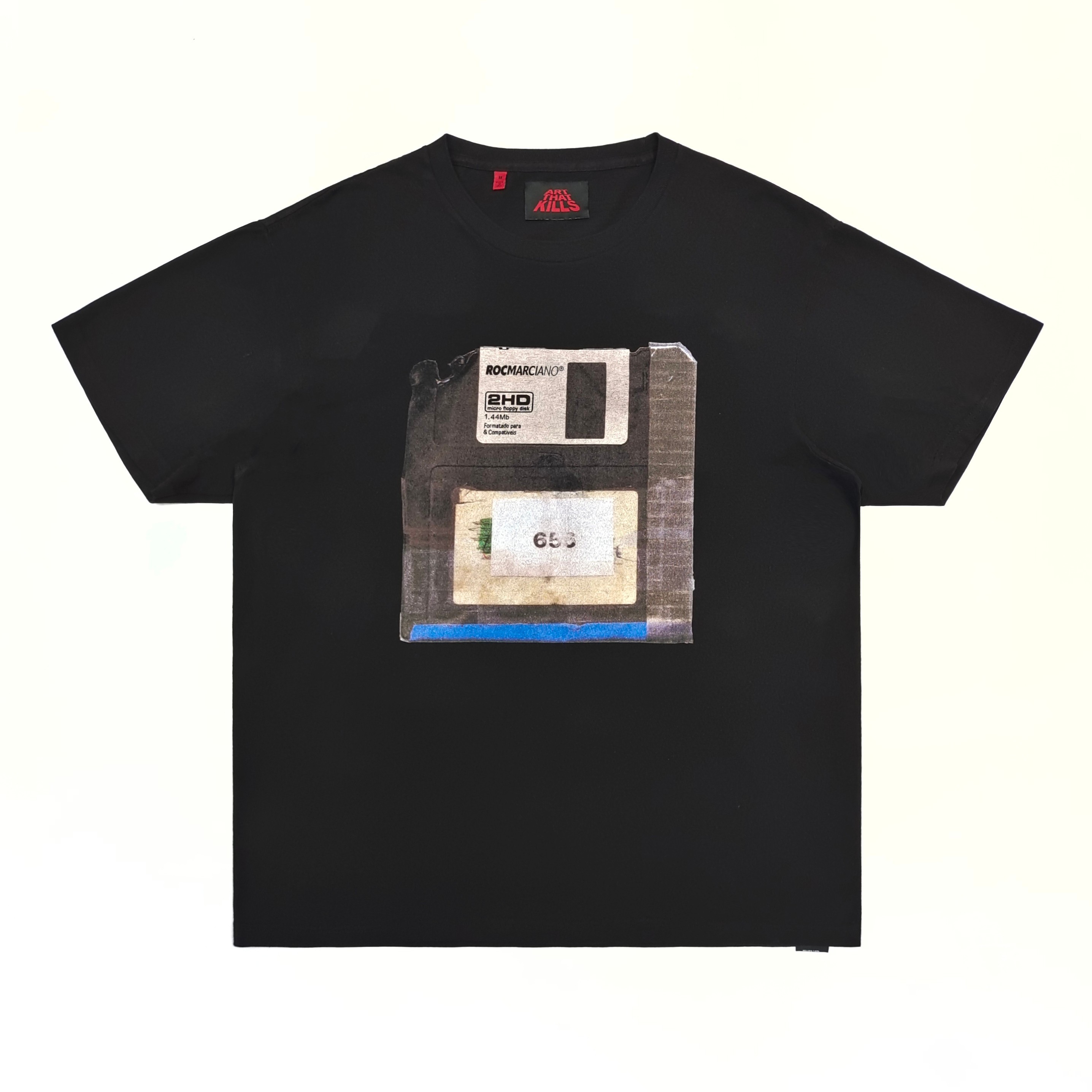 GD ATK Floppy Tee Vintage Black #B4505