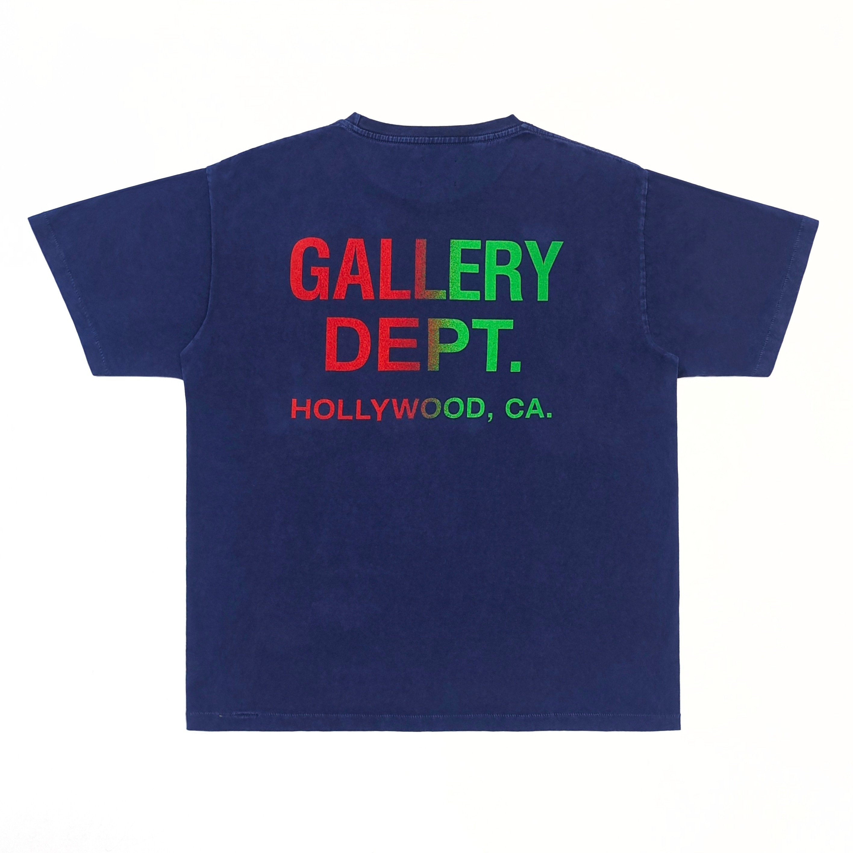 GD Gallery Dept. Hollywood Ca Logo Tee Navy / Gradient #B4291