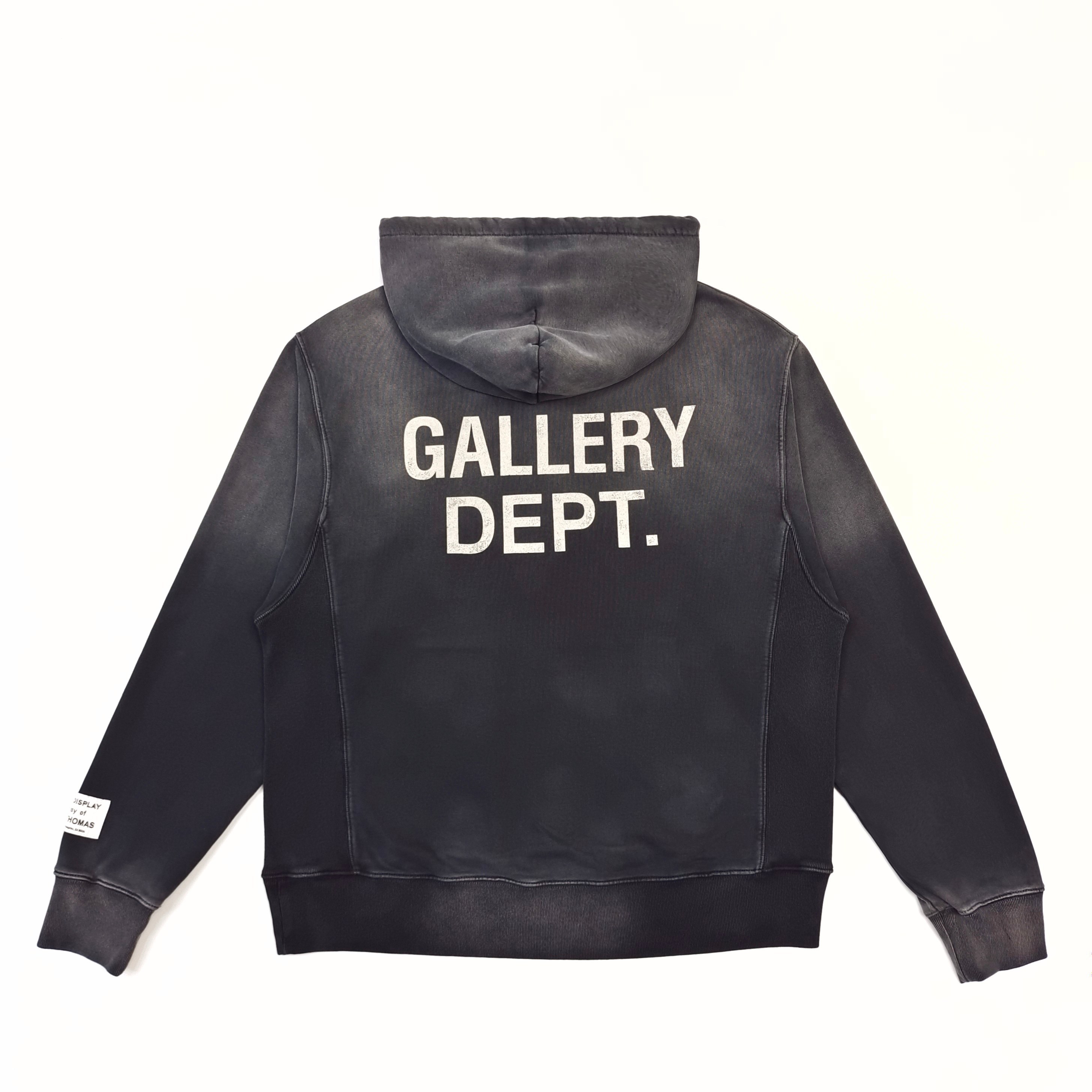 GD Studio Hoodie / Art On Display Hoodie Washed Black #B4385