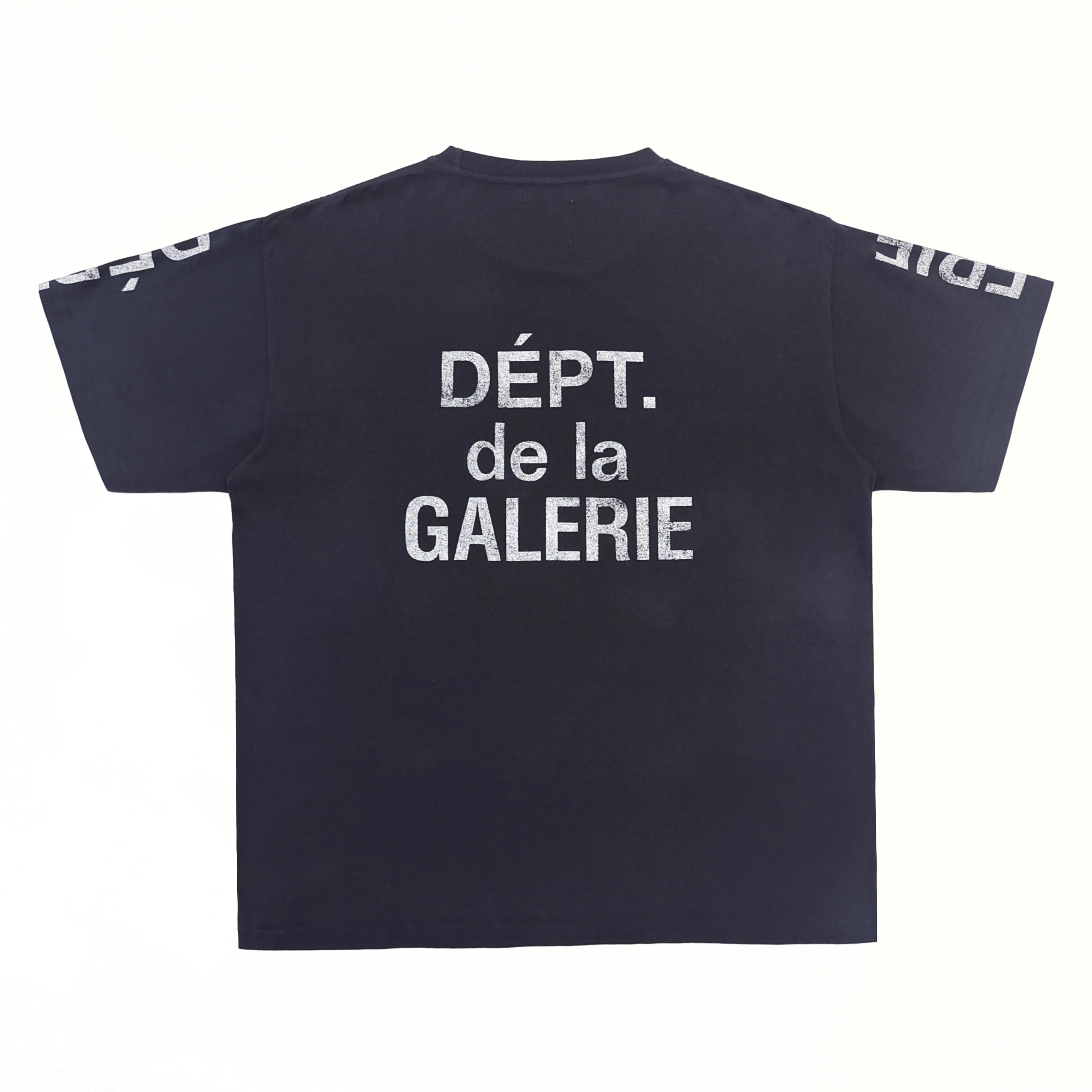 GD French Collector Tee Washed Black #B4413