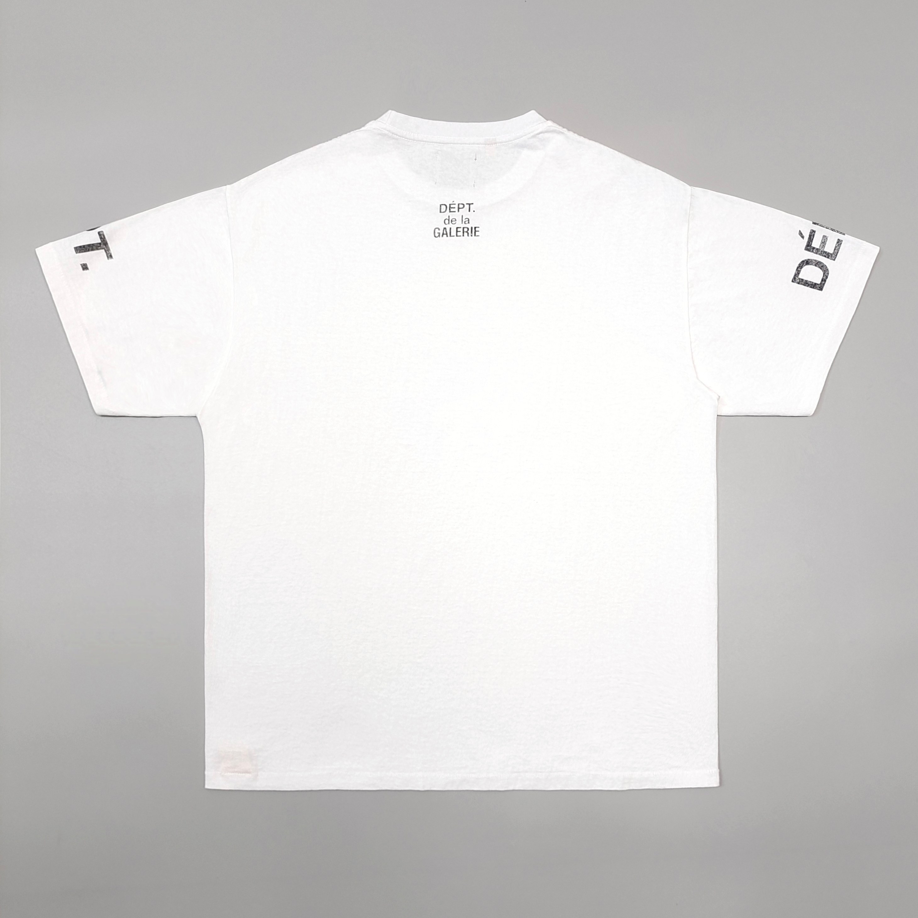 GD French Collector Tee Clean White #B4414