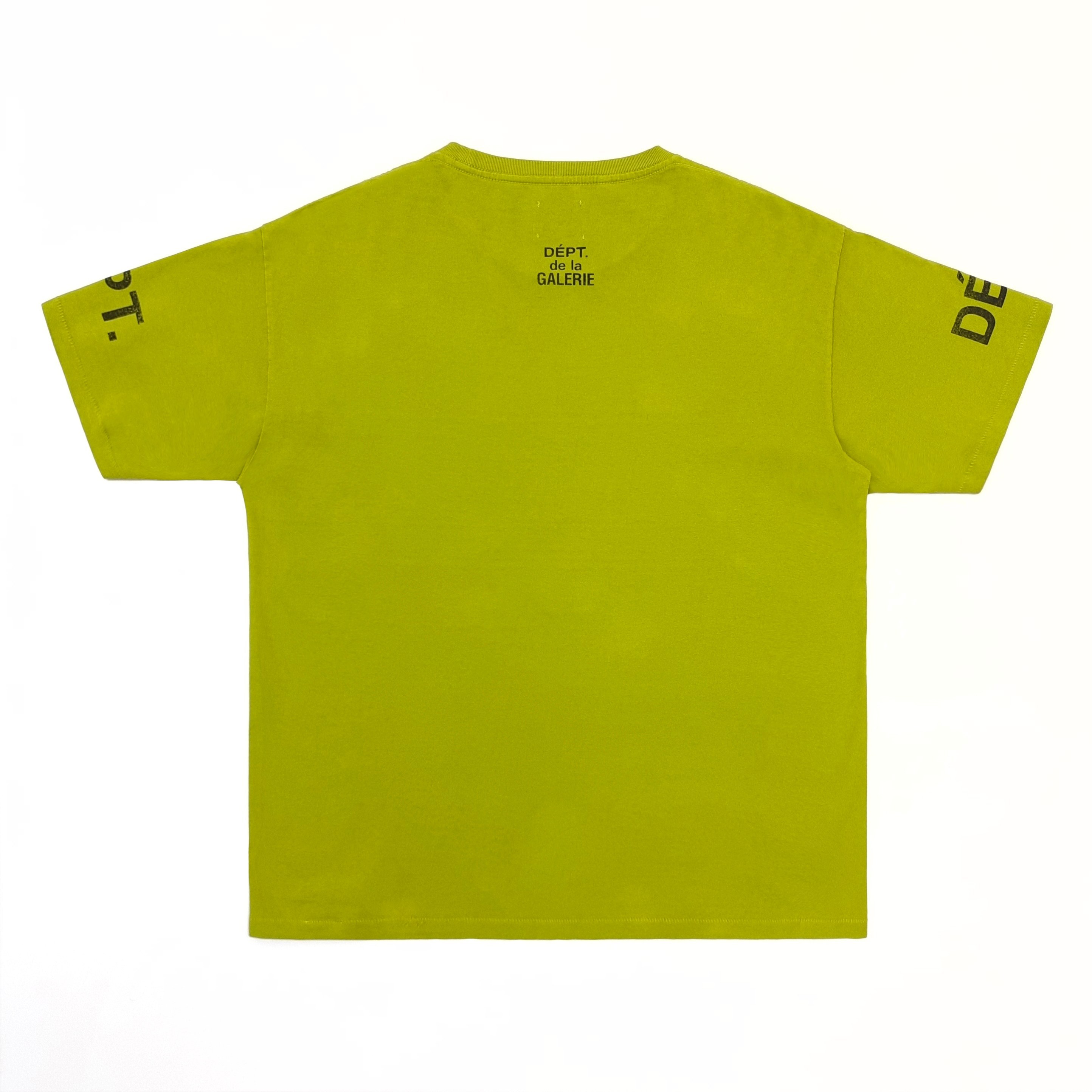 GD French Collector Tee Mustard / Green #B4490-GD