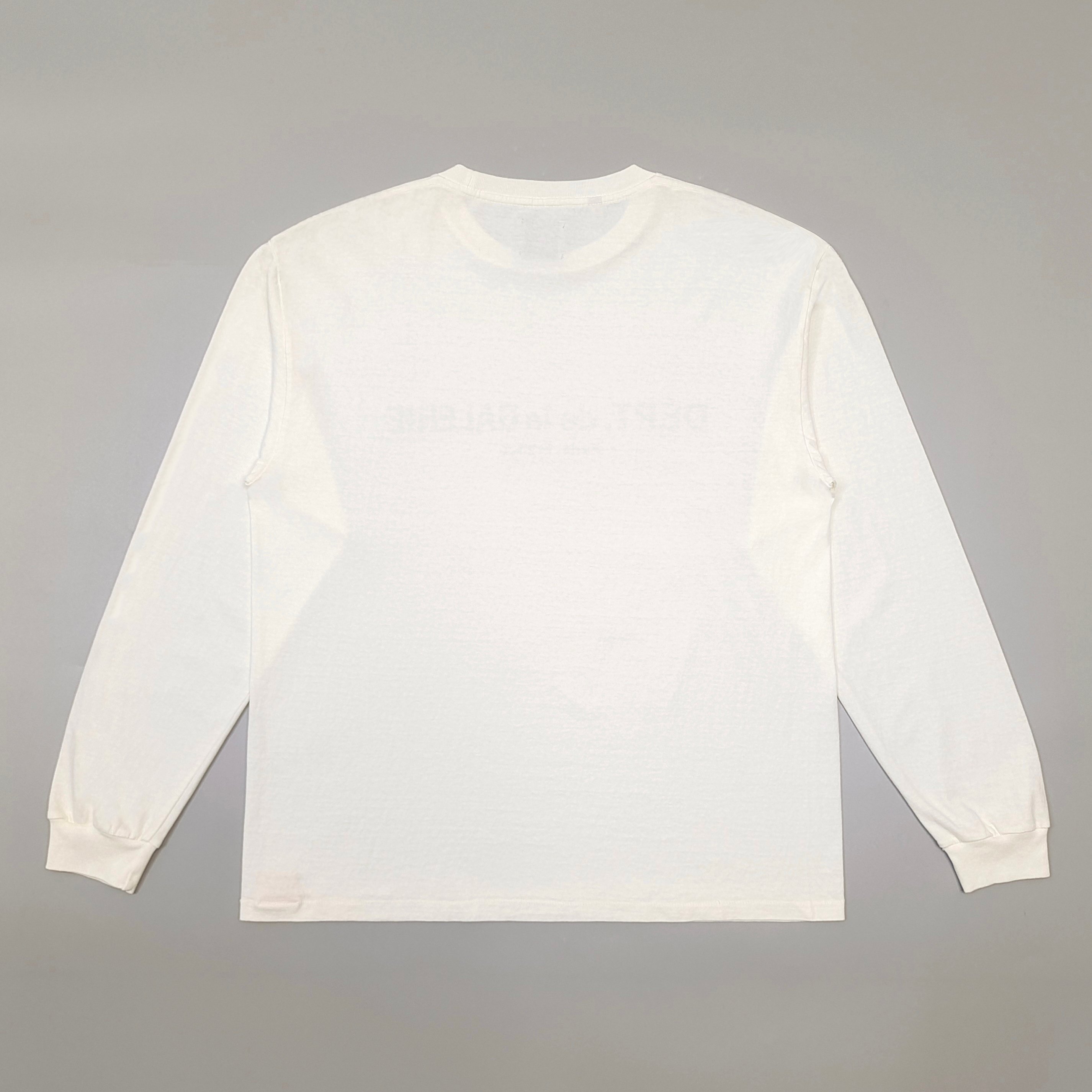 GD Dept De La Galerie / French Logo L/S Tee Cream #B4519