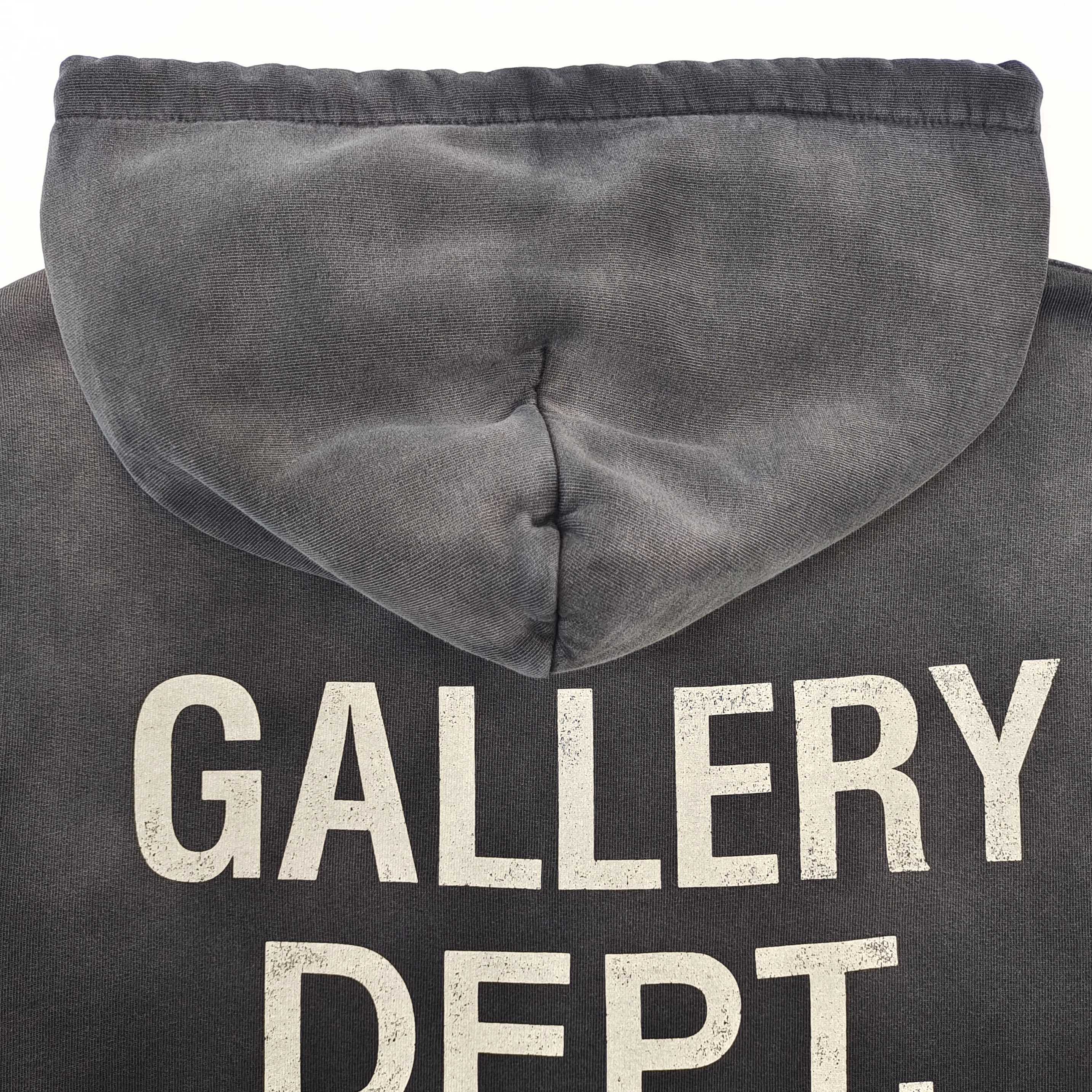GD Studio Hoodie / Art On Display Hoodie Washed Black #B4385