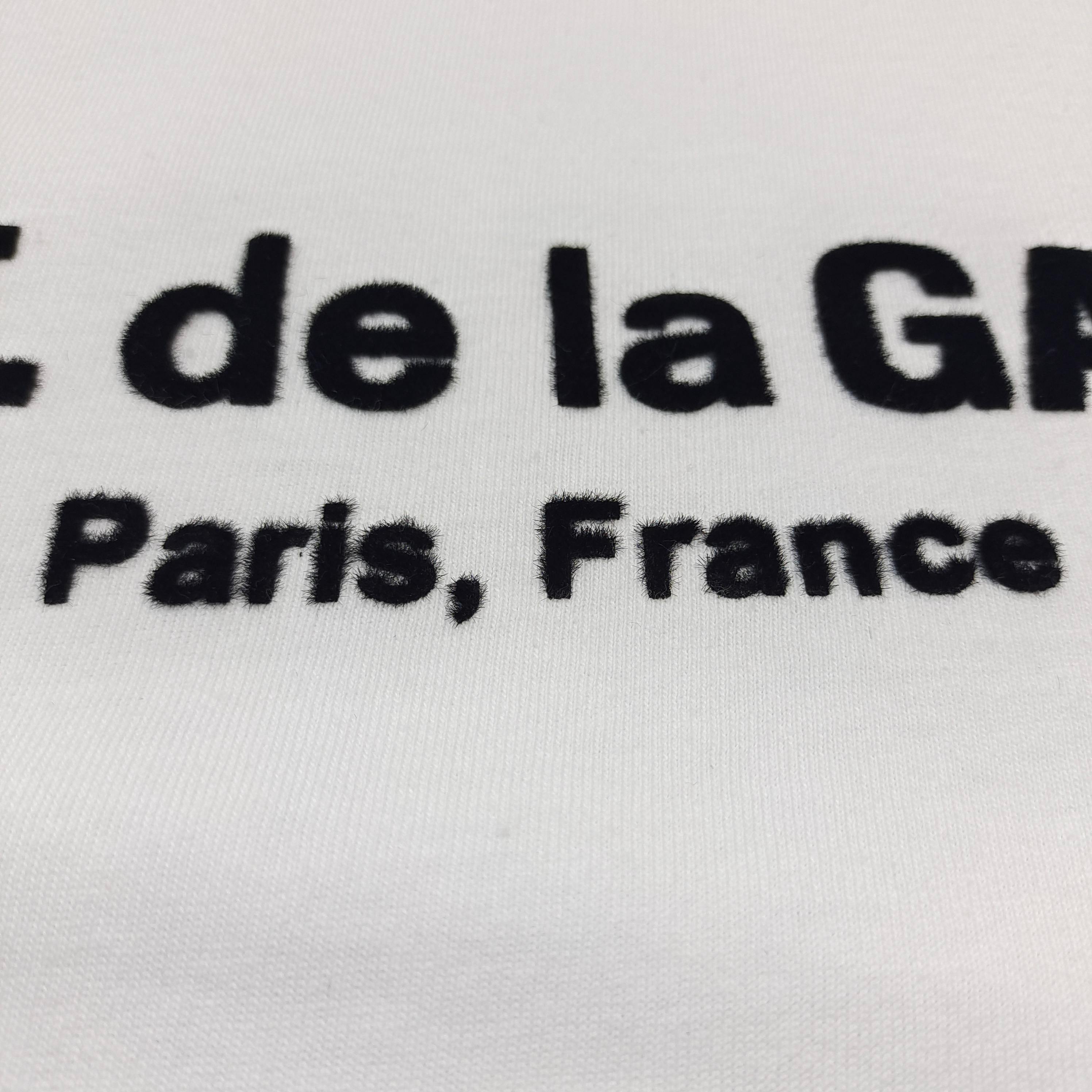 GD French Logo Lux Tee Clean White #B4407