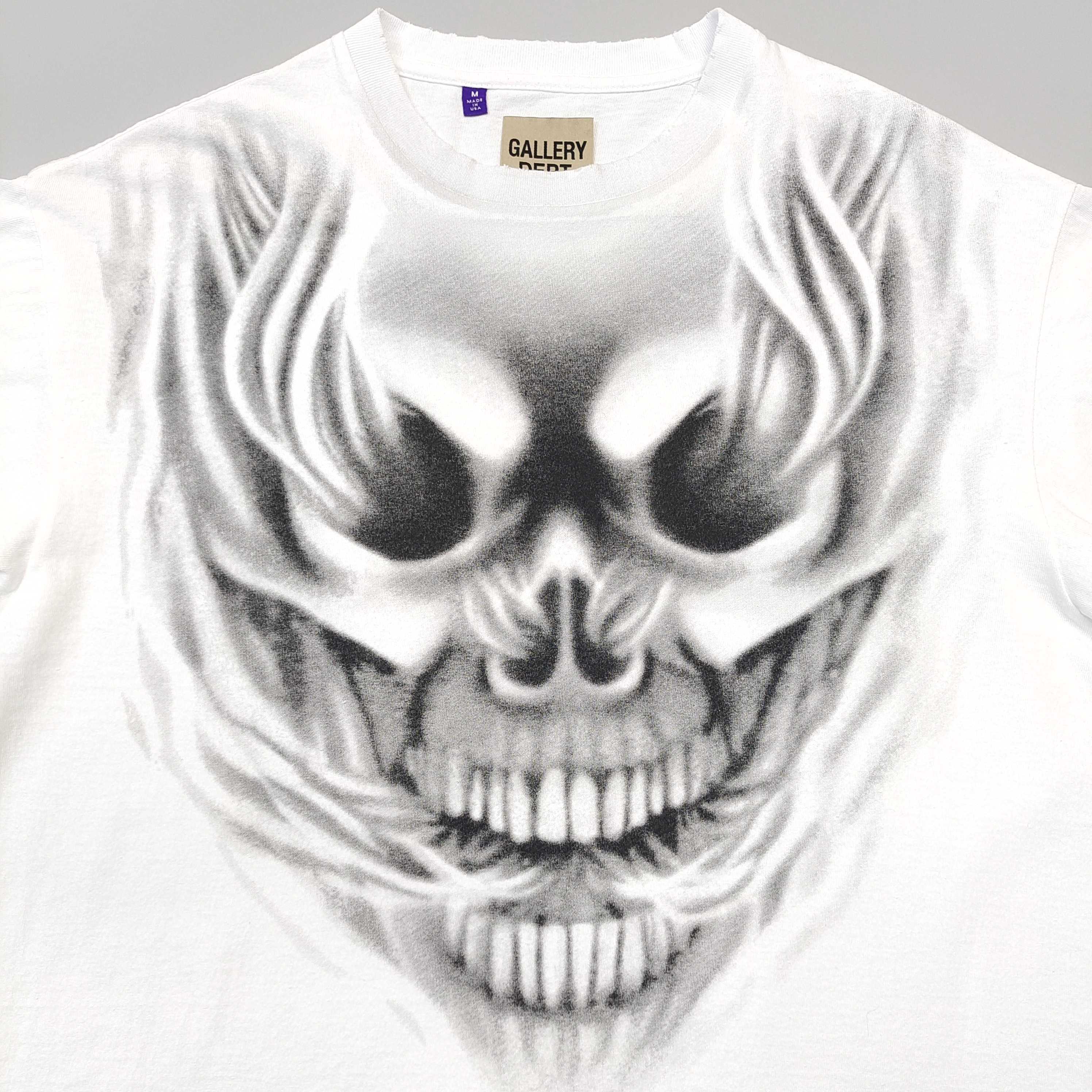 GD Gallery Dept. Skull Graphic Tee / Departamento De Galeria White #B4422