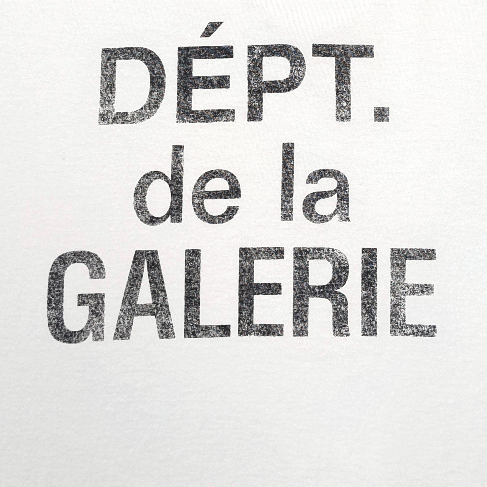 GD French Collector Tee Clean White #B4424