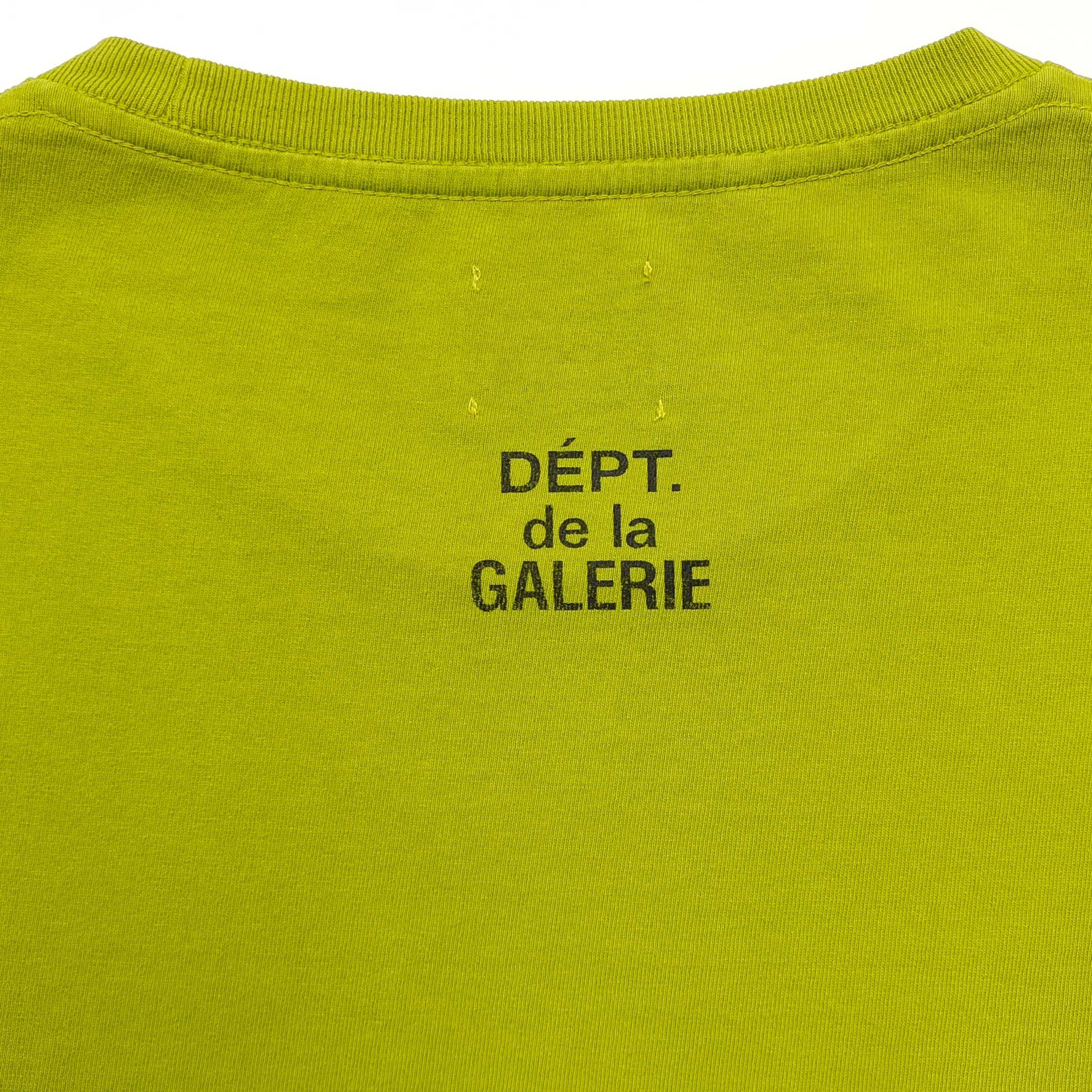 GD French Collector Tee Mustard / Green #B4490-GD
