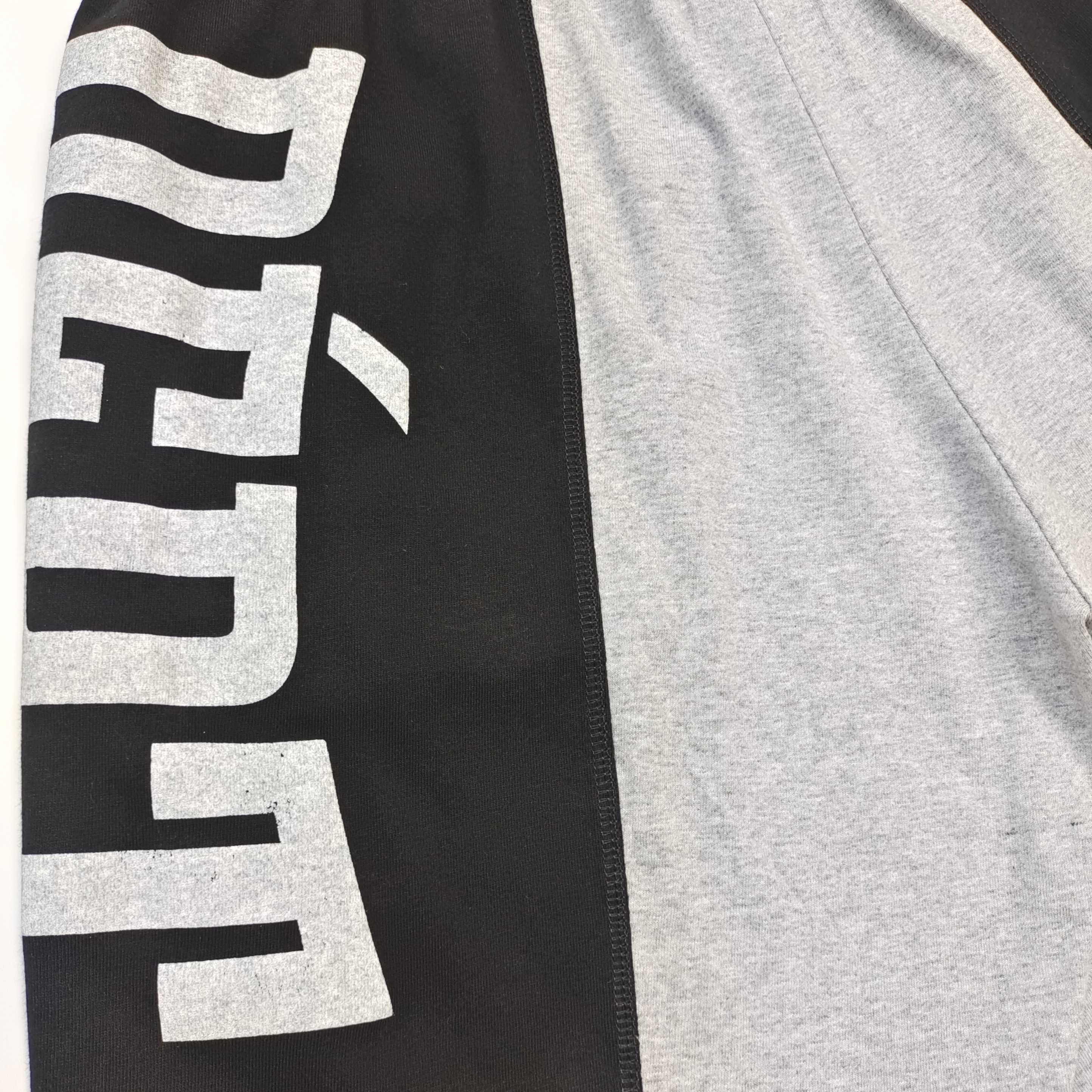 GD Grey & Black Dept. Logo Shorts #B4525