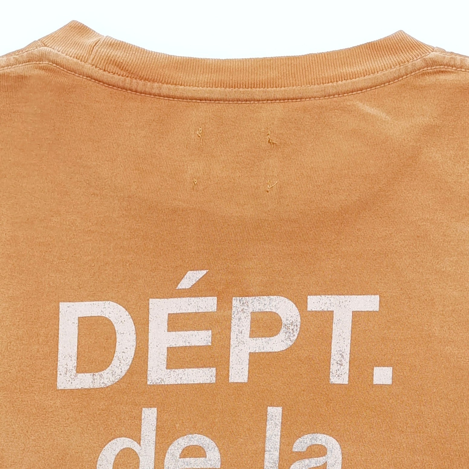 GD French L/S Tee / Dept De La Galerie Long Sleeve Tan #B4442-GD