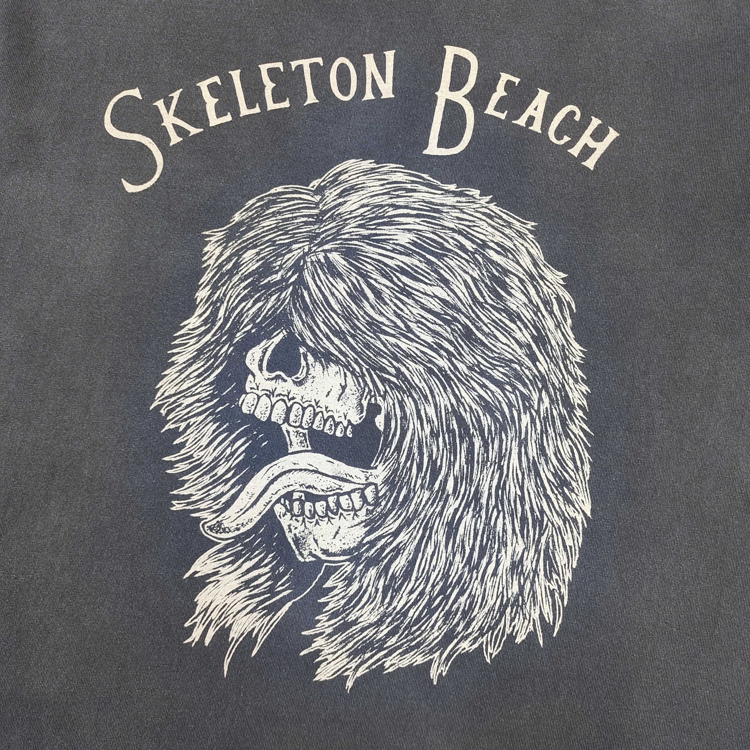 GD Skeleton Beach Tee Light Vintage Black #B4487