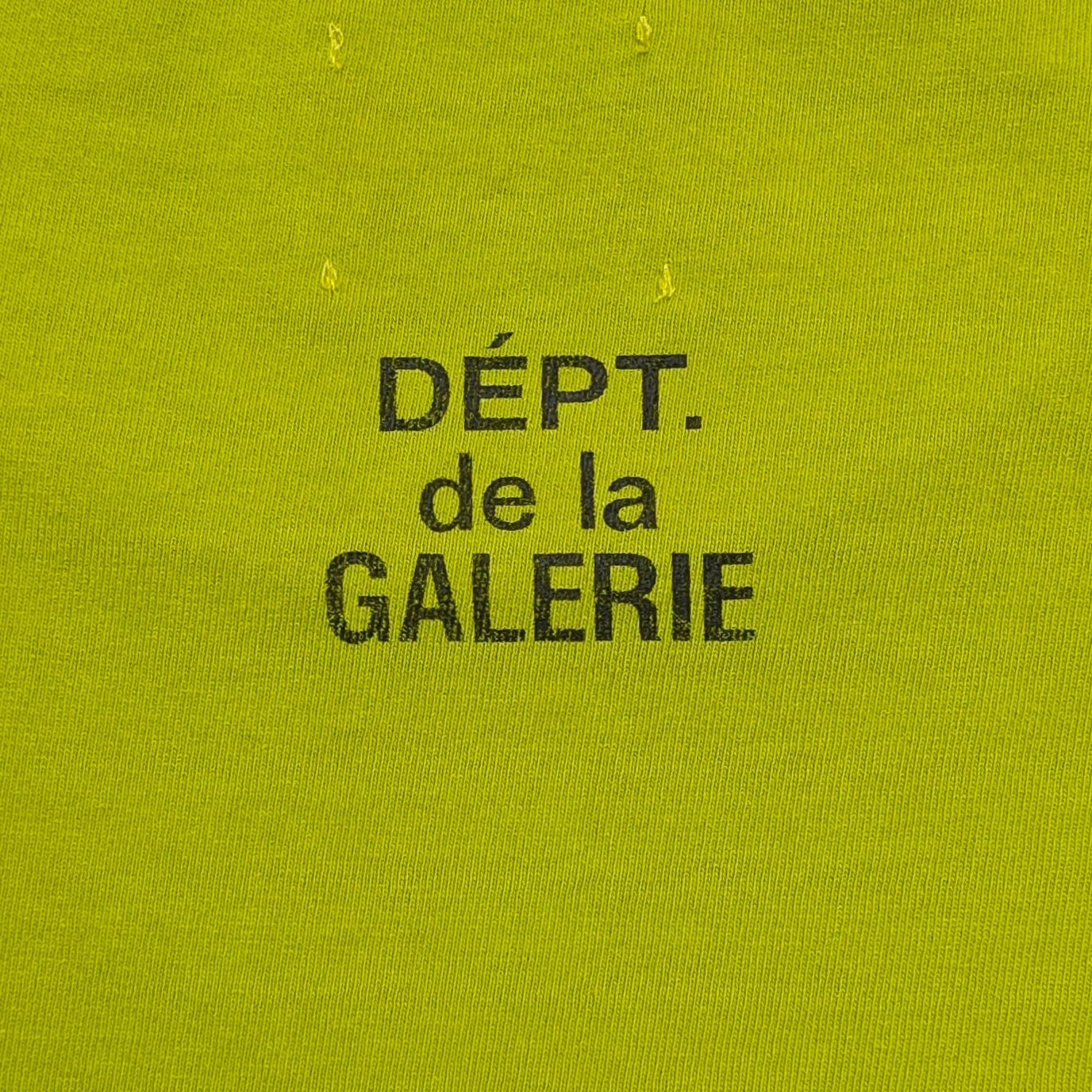 GD French Collector Tee Mustard / Green #B4490-GD