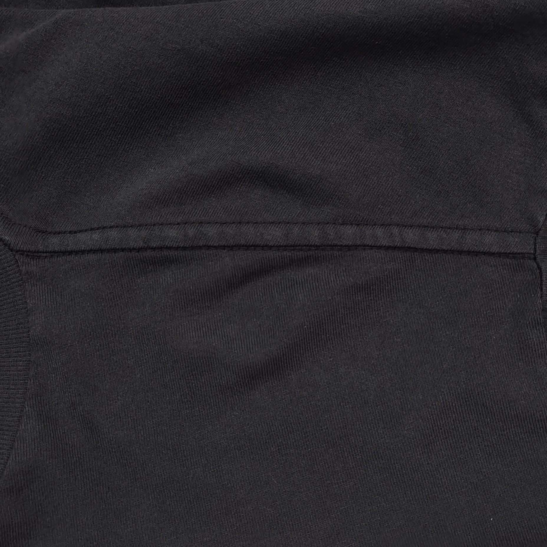 GD Dept De La Galerie / French Logo L/S Tee Washed Black #B4520