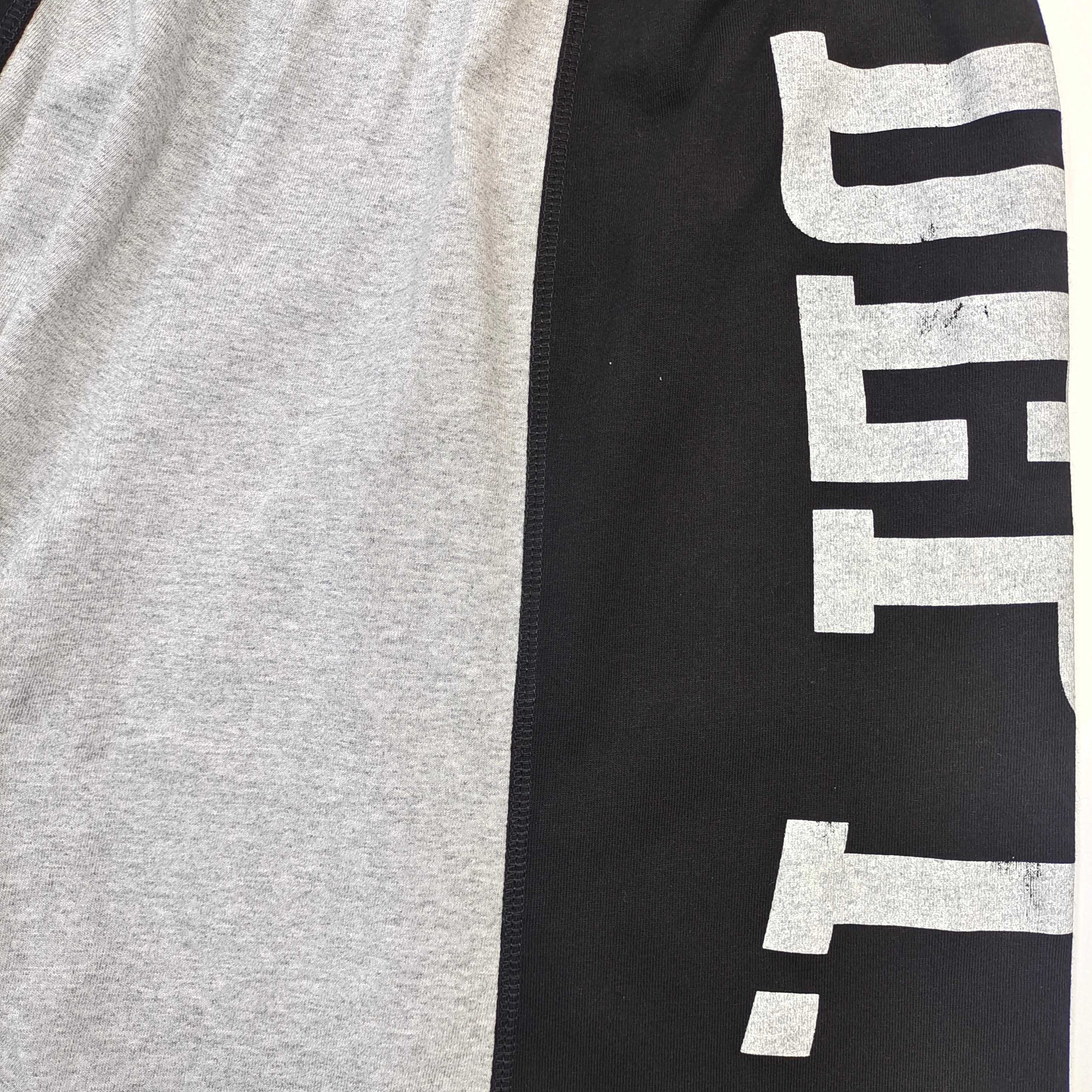 GD Grey & Black Dept. Logo Shorts #B4525