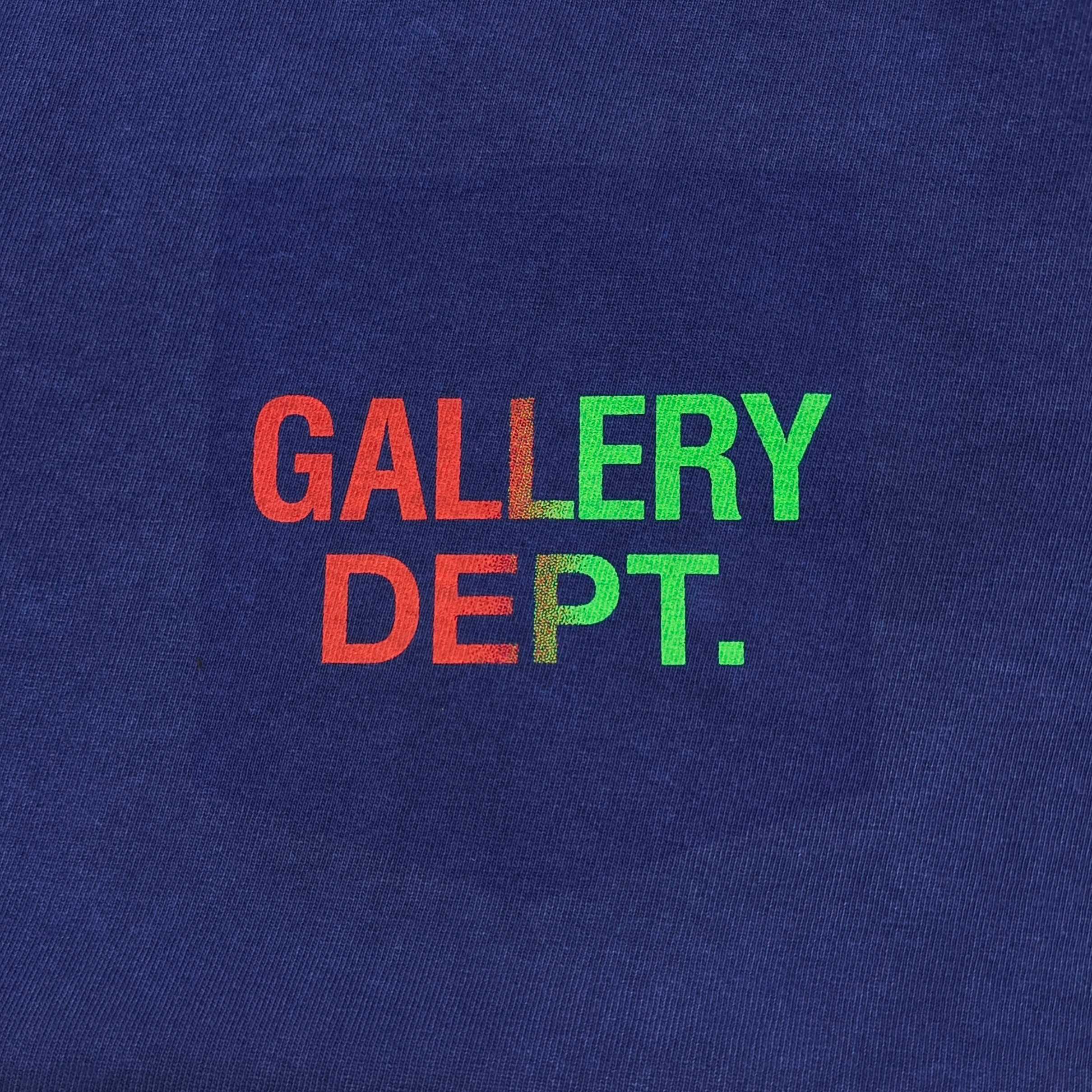 GD Gallery Dept. Hollywood Ca Logo Tee Navy / Gradient #B4291