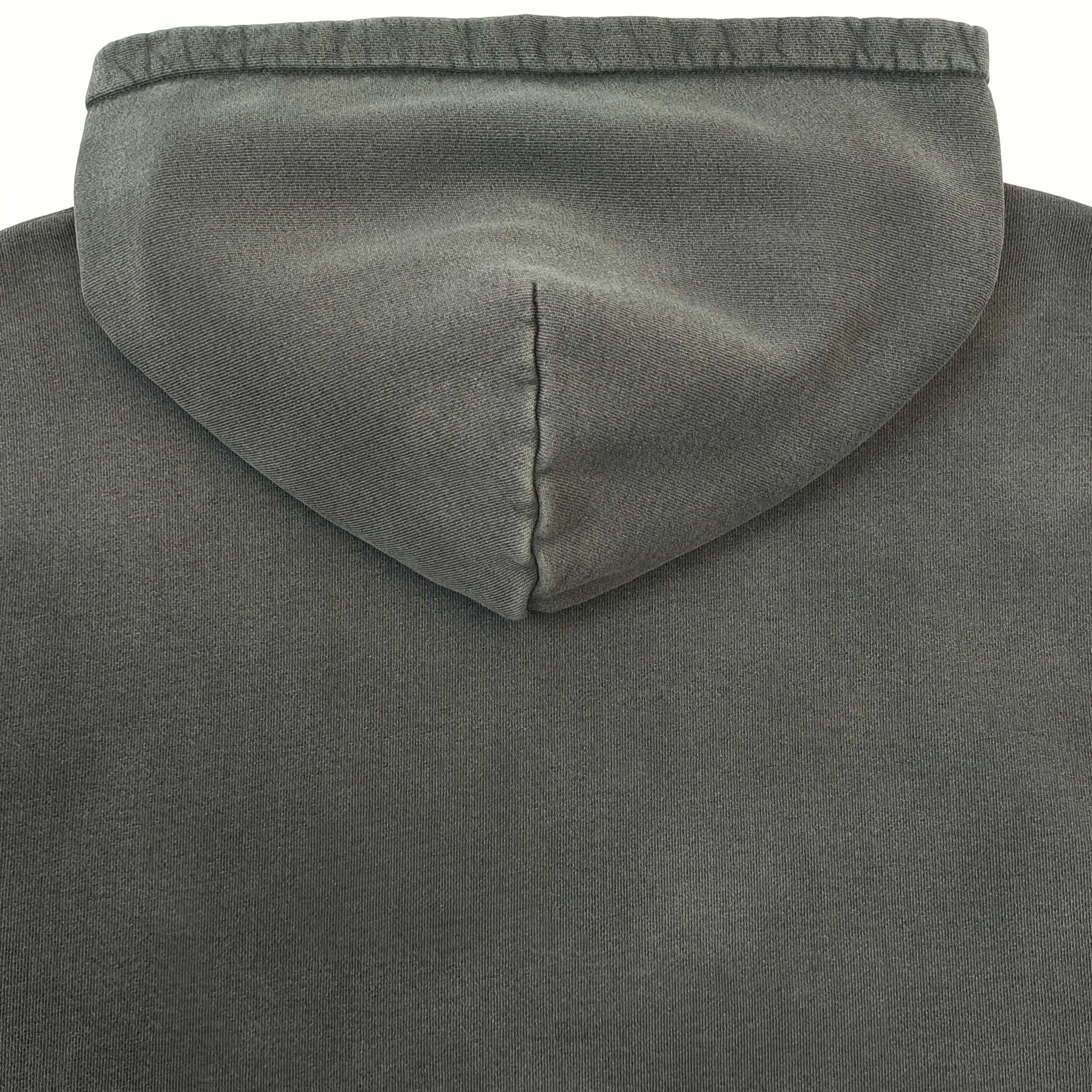 GD French Logo Painted Hoodie Sepia / Grey-Brown #B4341