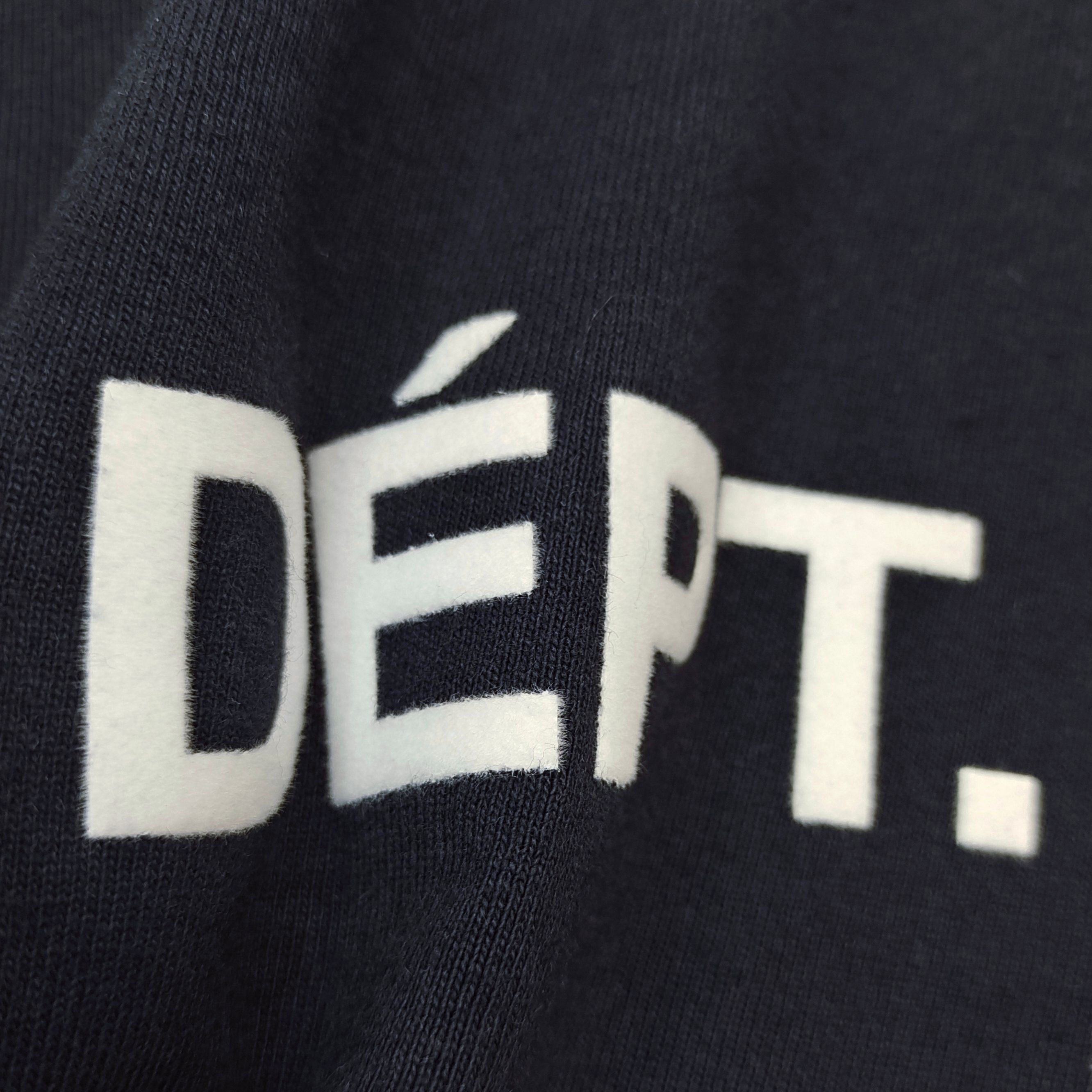 GD French Logo Lux Tee Washed Black #B4408