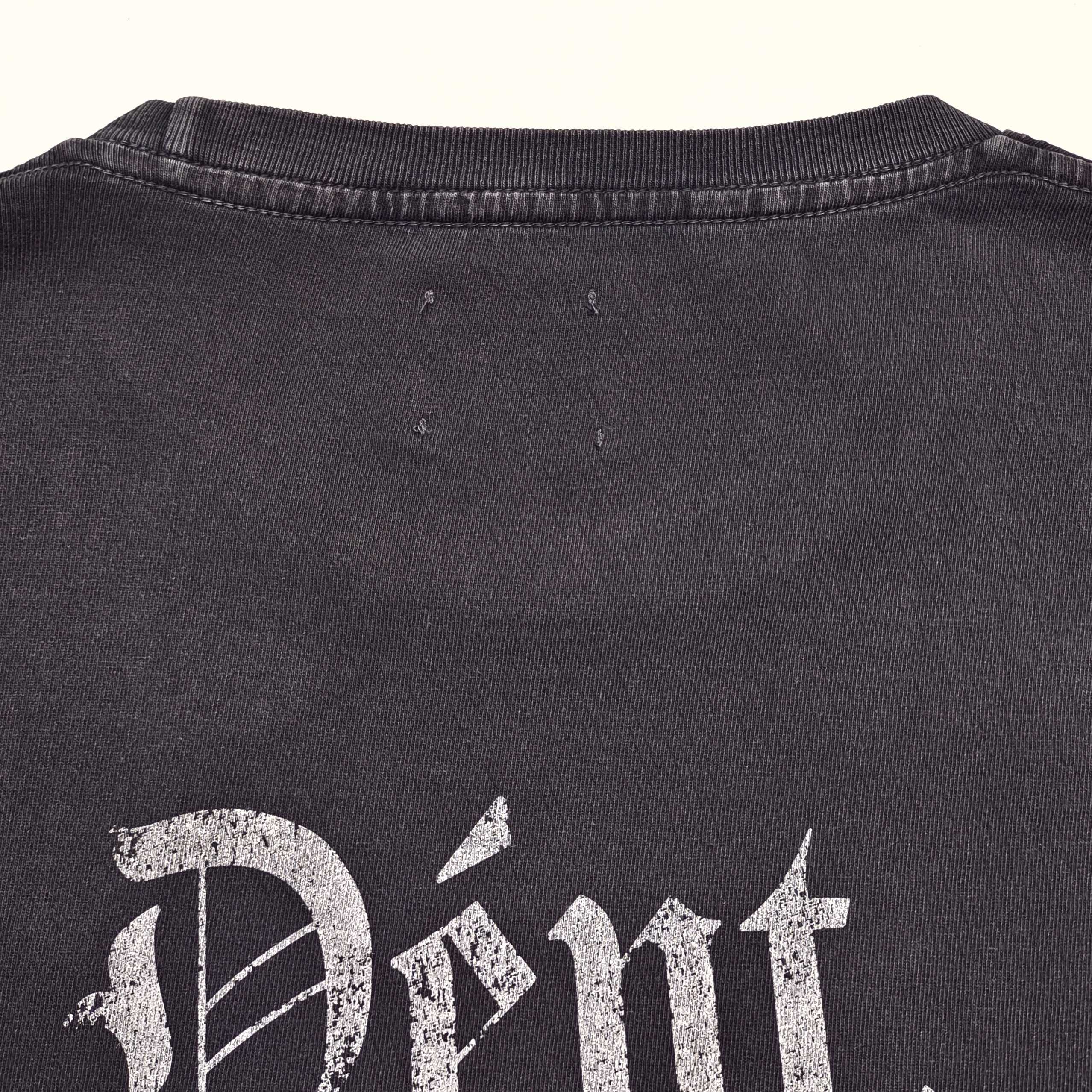 GD Dept. De La Galerie Gothic Logo Tee Black #B4458