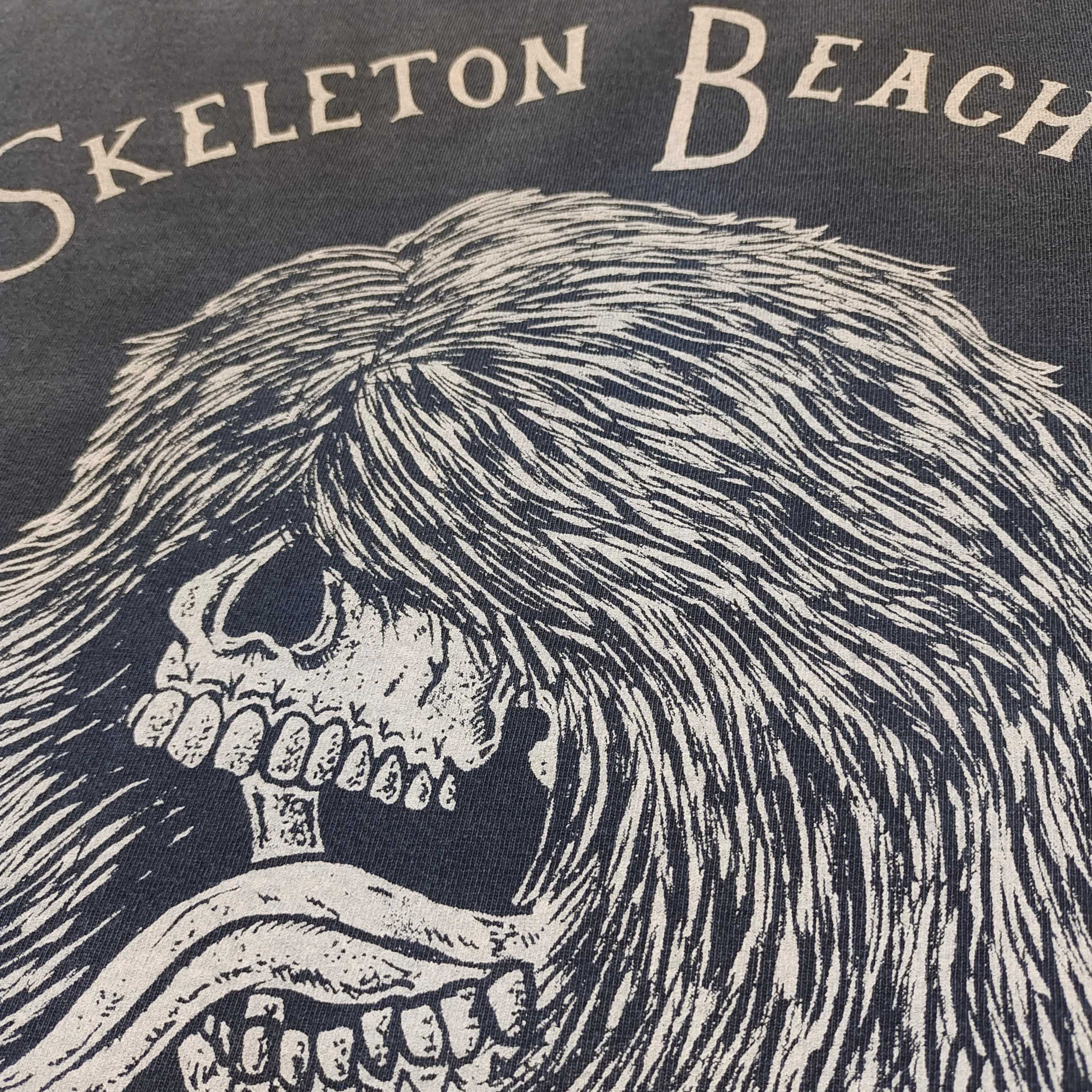 GD Skeleton Beach Tee Light Vintage Black #B4487