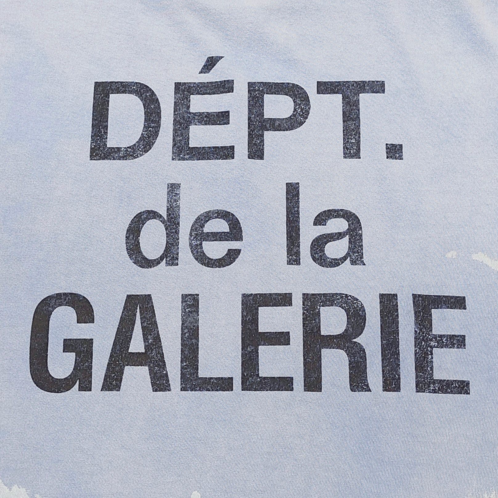 GD Painted French Collector Tee Light Blue #B4508-GD