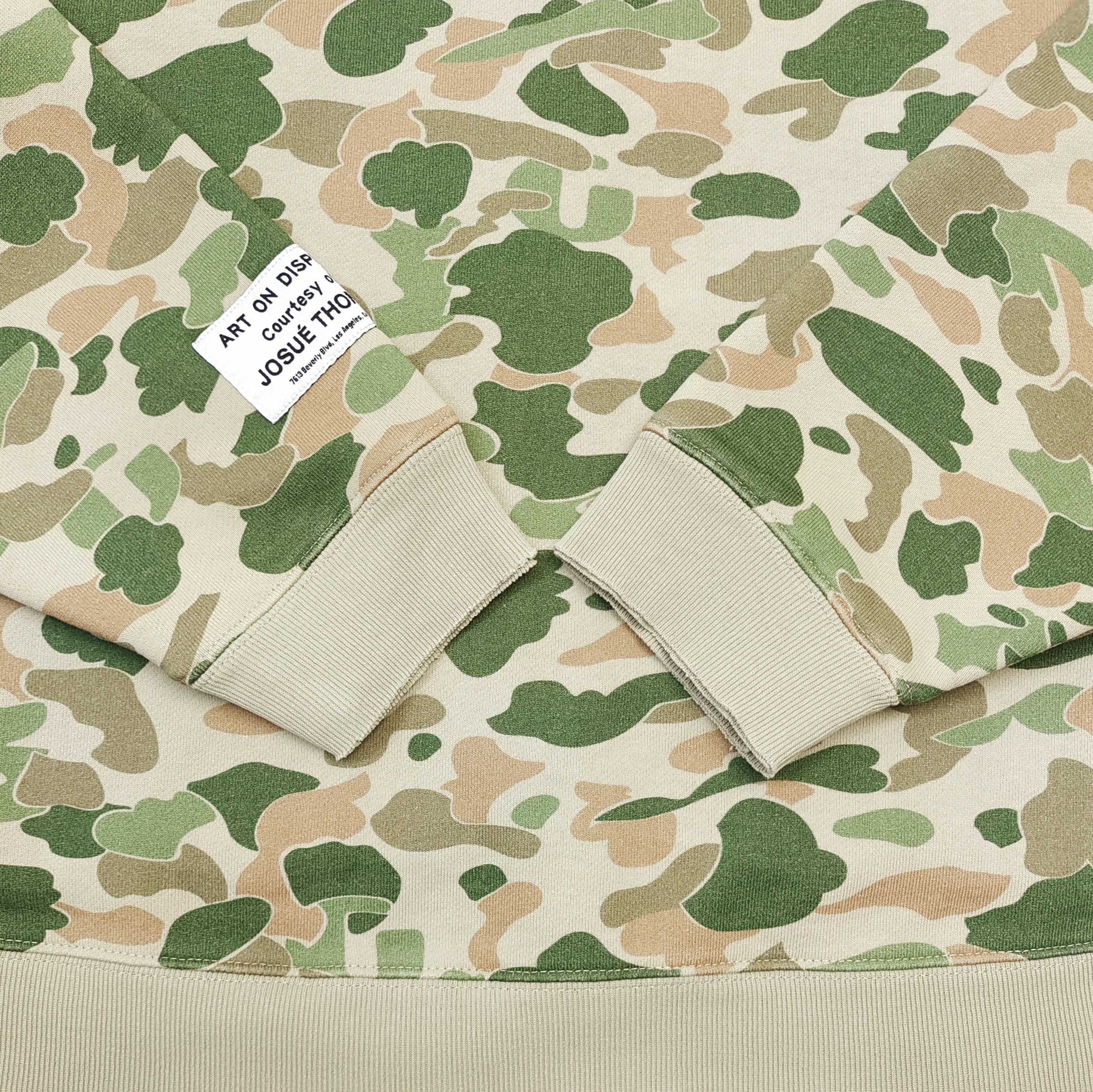 GD Dept. De La Galerie Hoodie / Erdl Camo Zip Hoodie #B4372