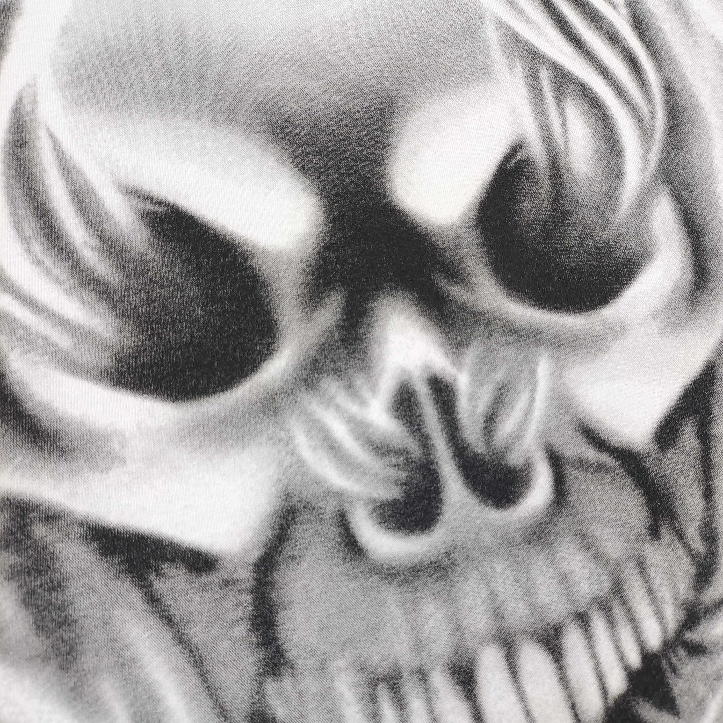 GD Gallery Dept. Skull Graphic Tee / Departamento De Galeria White #B4422