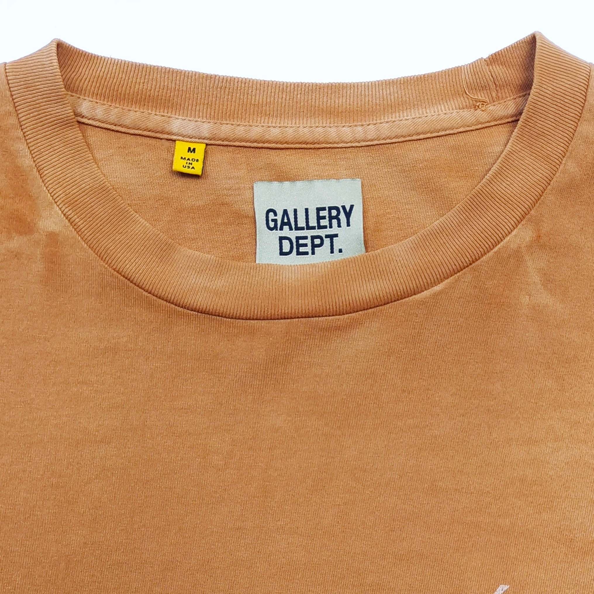 GD French L/S Tee / Dept De La Galerie Long Sleeve Tan #B4442-GD