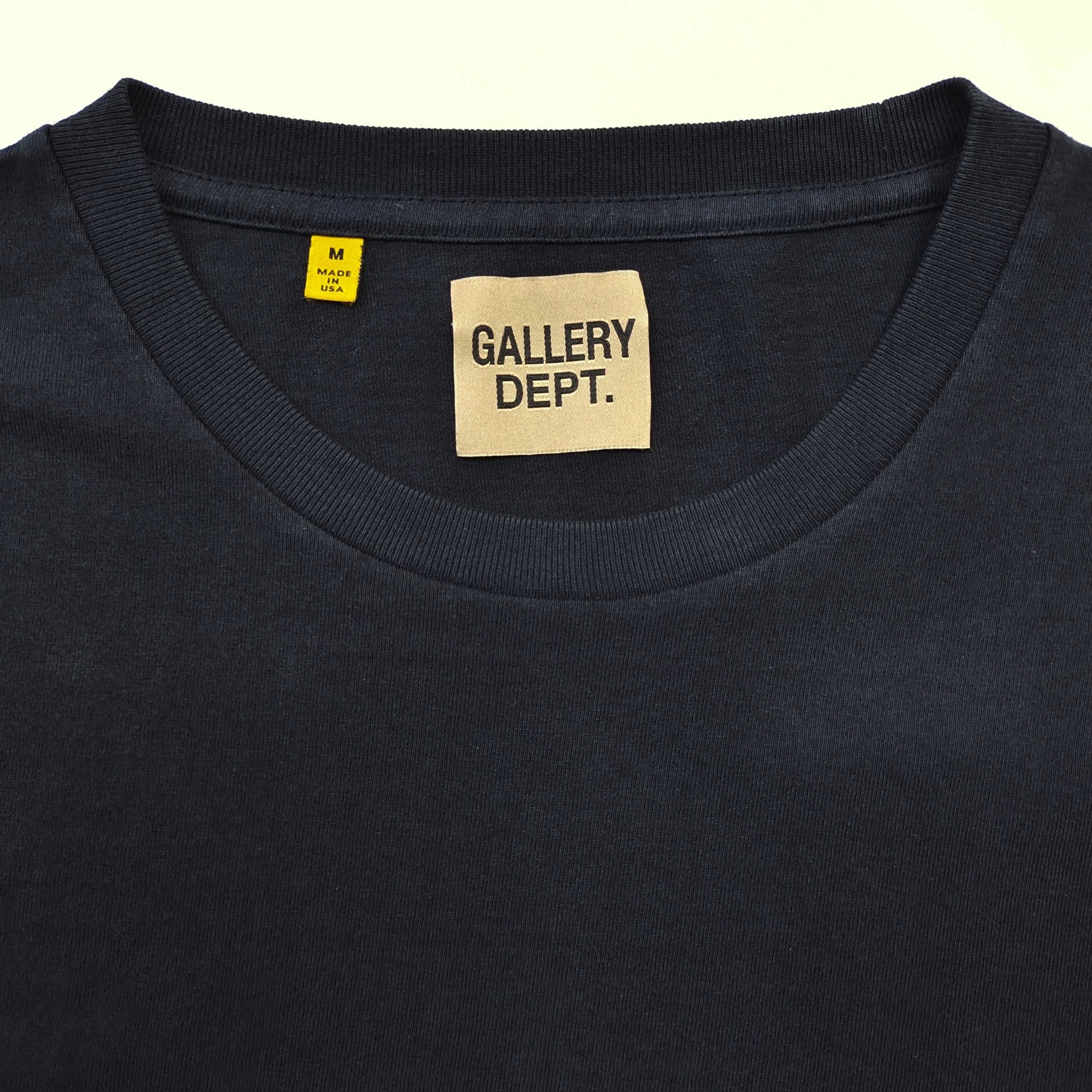 GD French Collector Tee Washed Black #B4494-GD