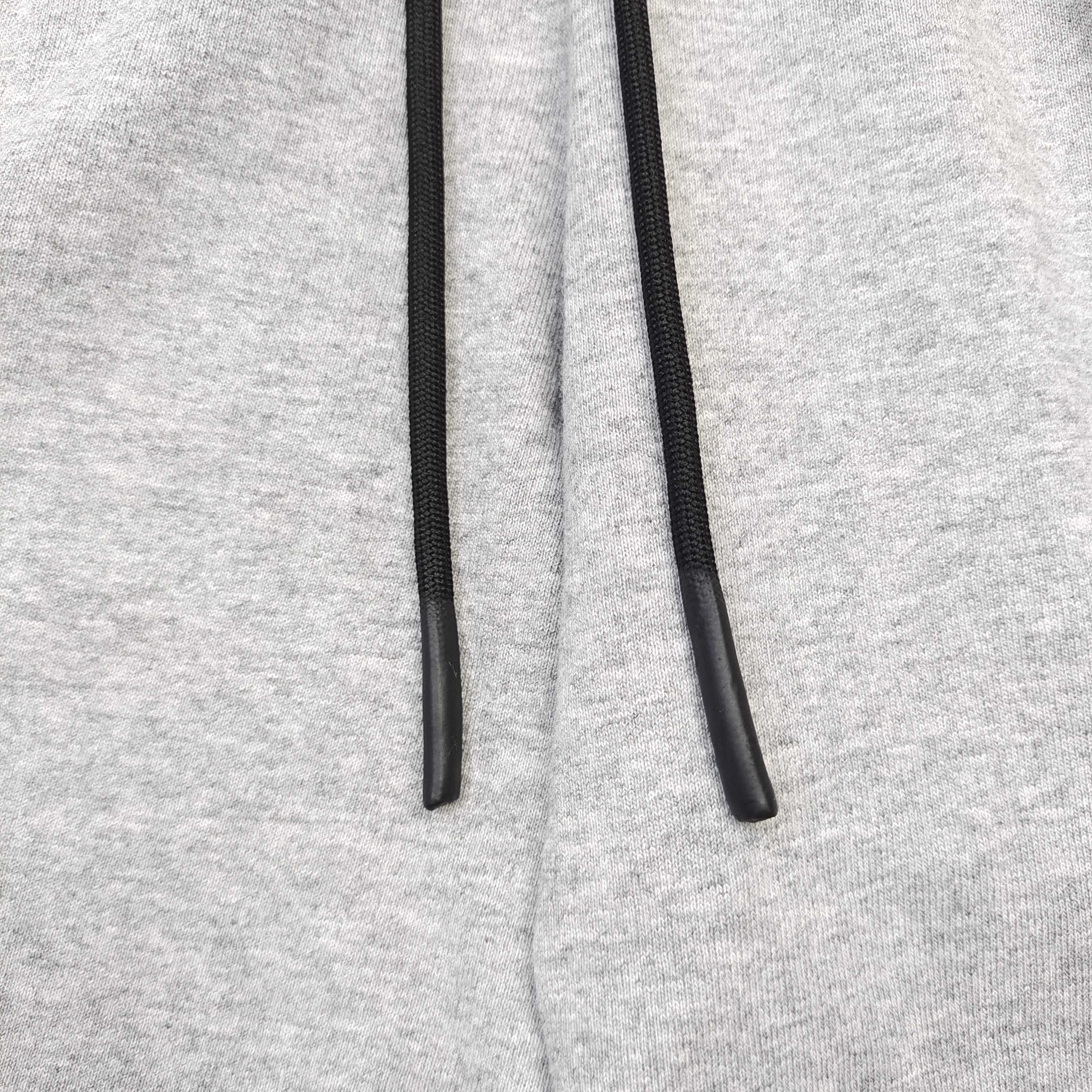 GD Grey & Black Dept. Logo Shorts #B4525