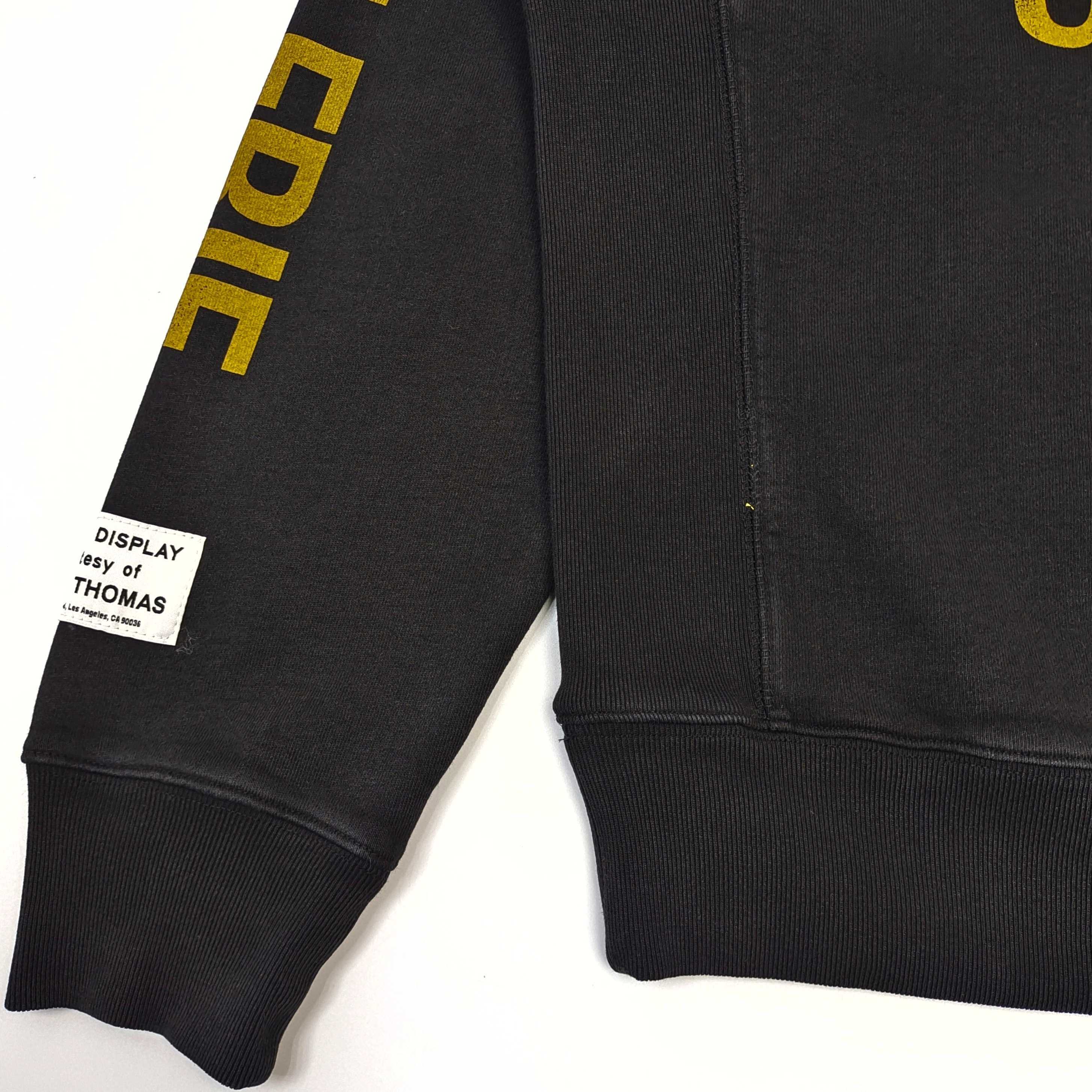 GD French Logo Hoodie Black / Yellow #B4360