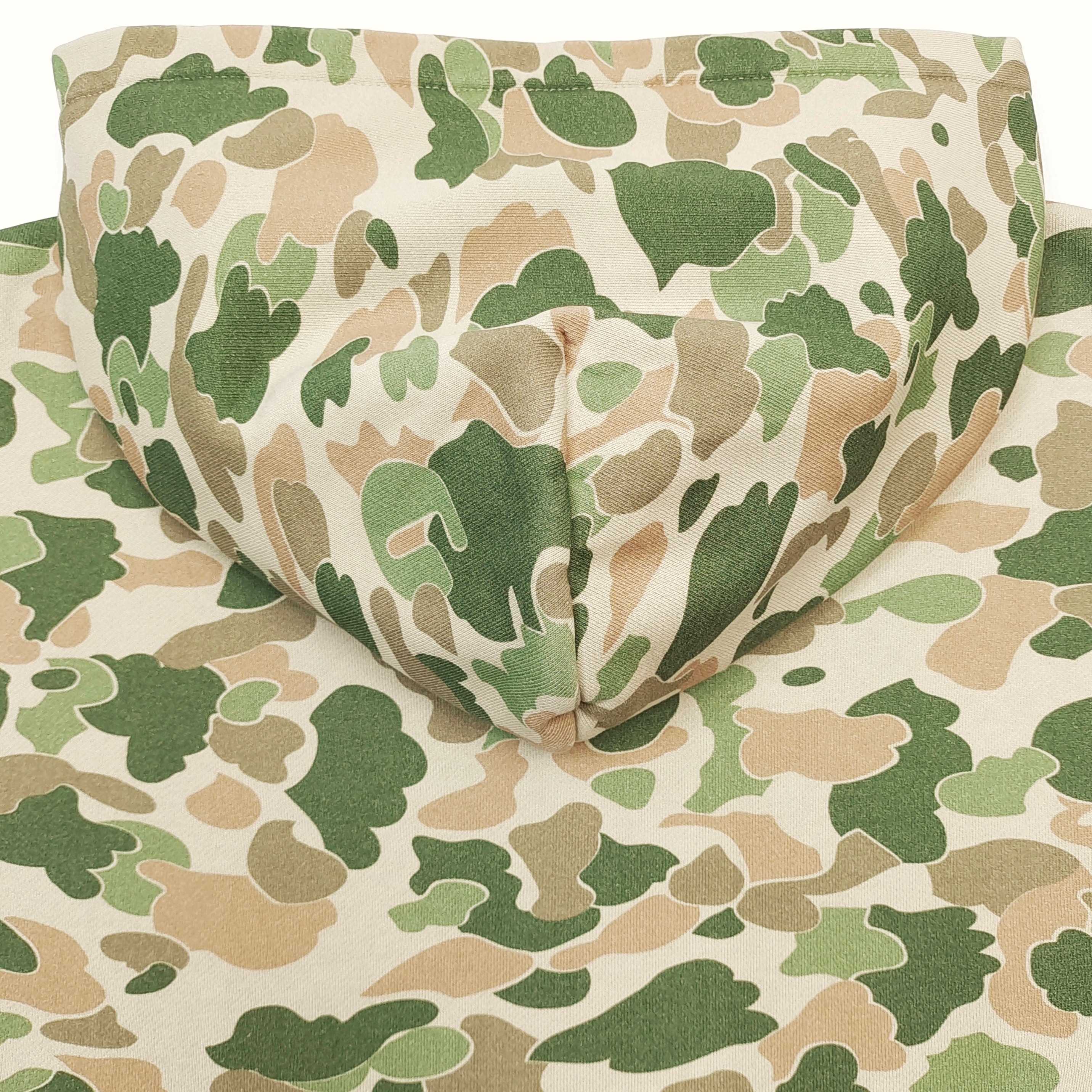 GD Dept. De La Galerie Hoodie / Erdl Camo Zip Hoodie #B4372