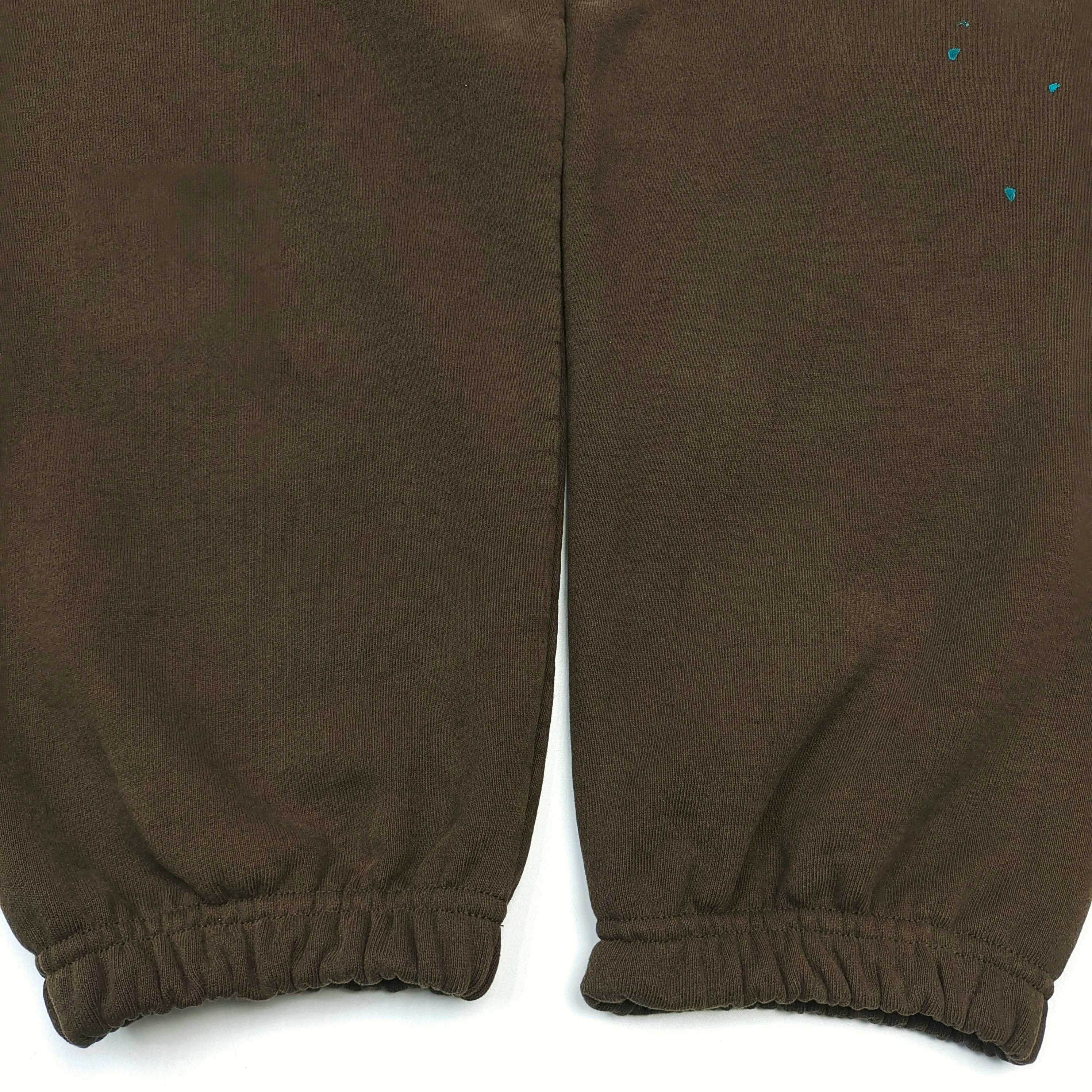 GD French Logo Sweatpant Sepia / Hand-Painted #B4438
