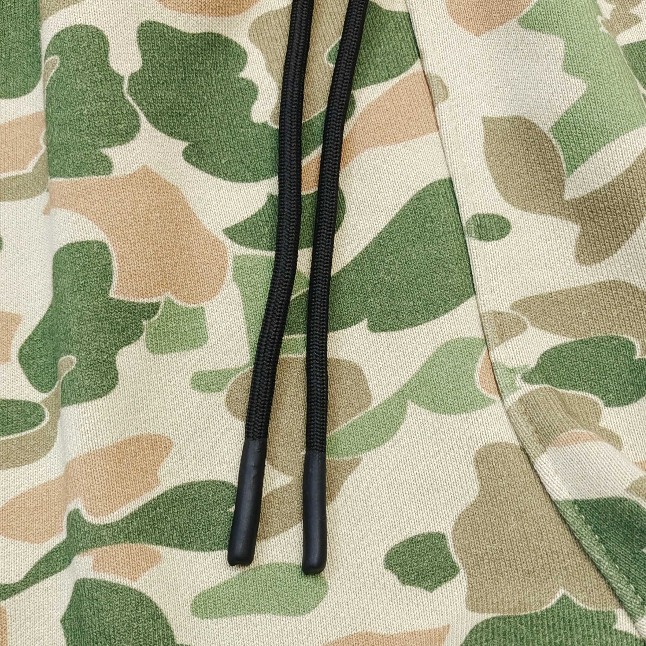 GD Flared Patchwork Camouflage And Logo-Print Sweatpants Green / Camo #B4373