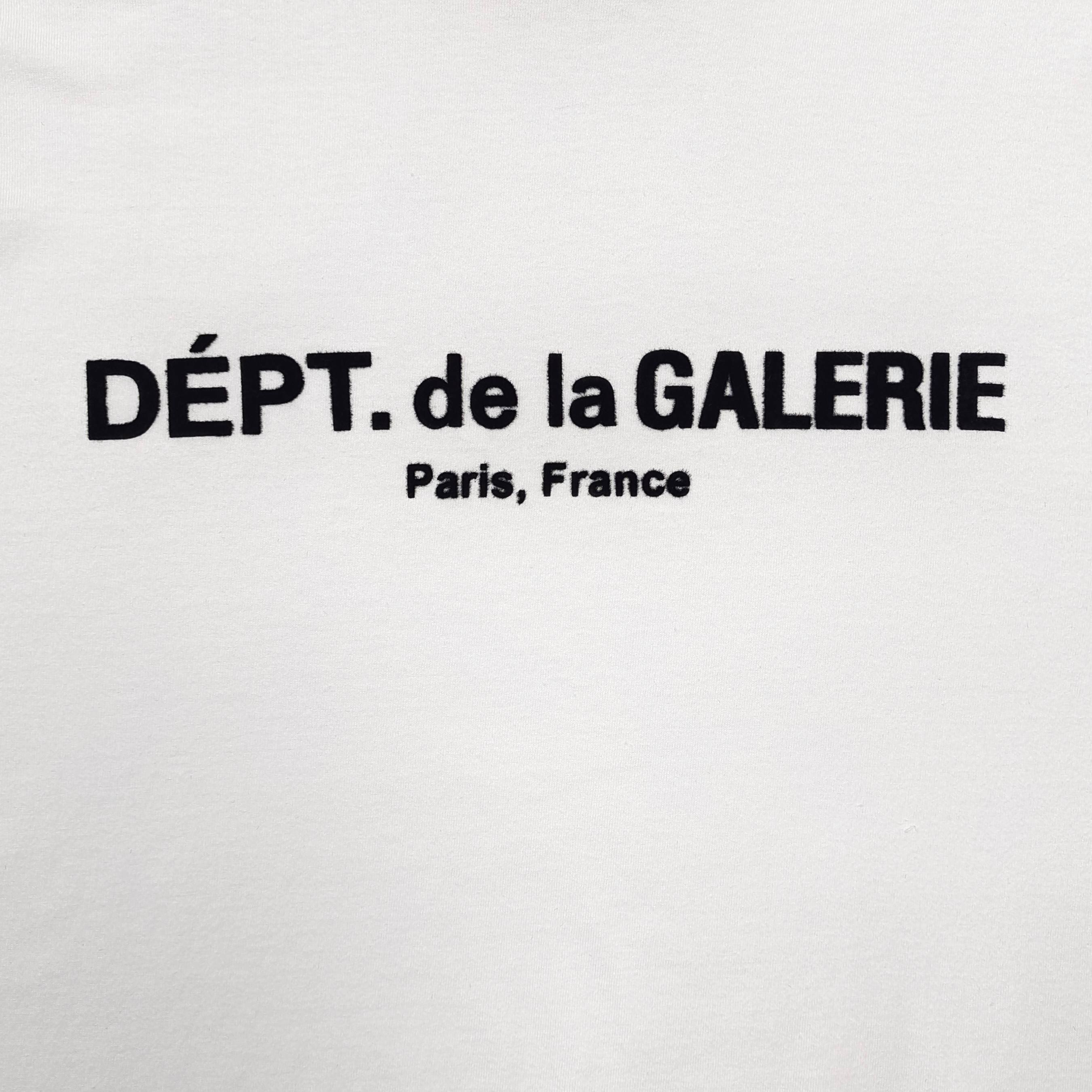 GD French Logo Lux Tee Clean White #B4407