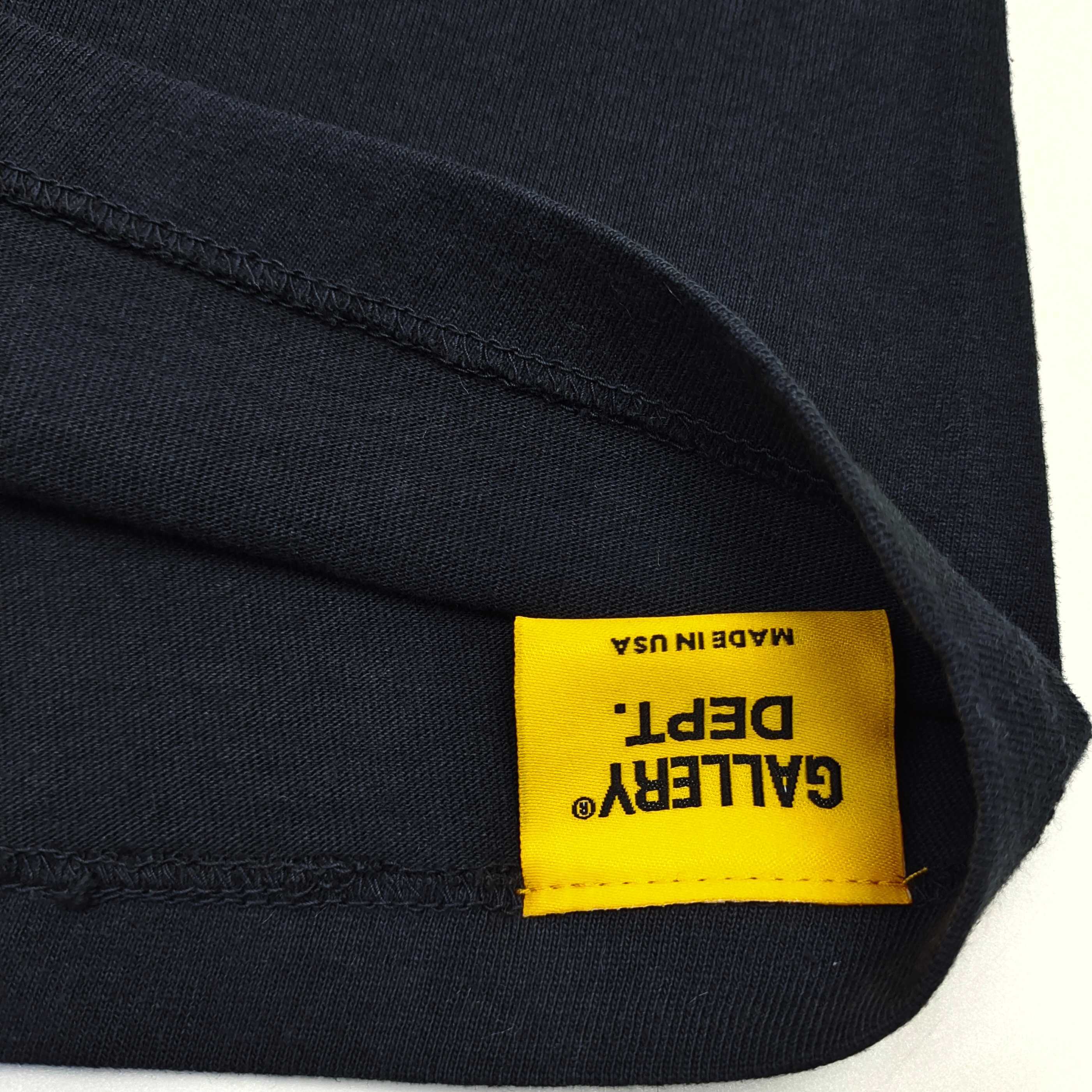 GD French Logo Lux Tee Washed Black #B4408