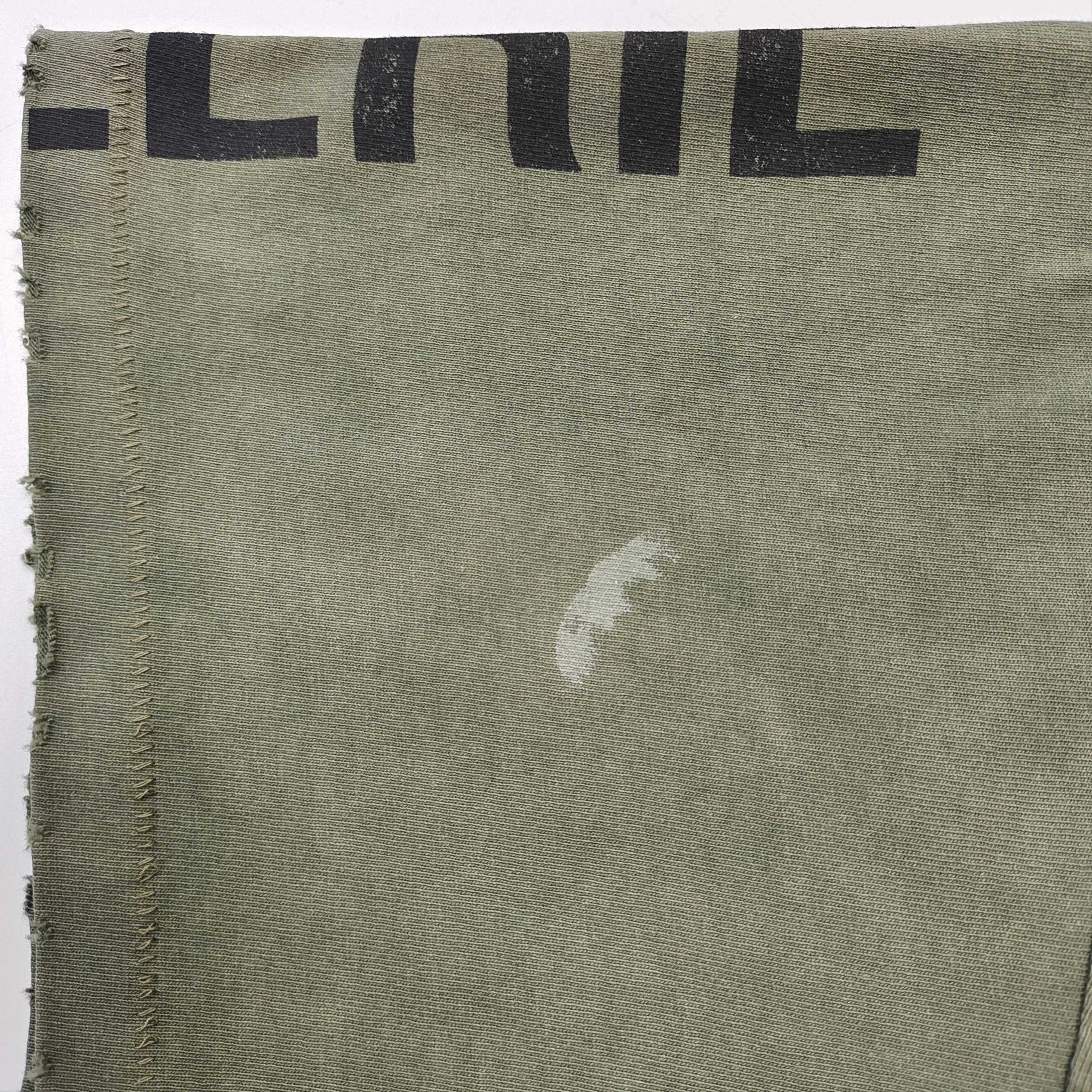 GD Painted French Collector Tee / French Collector Tee Dirty Green #B4496