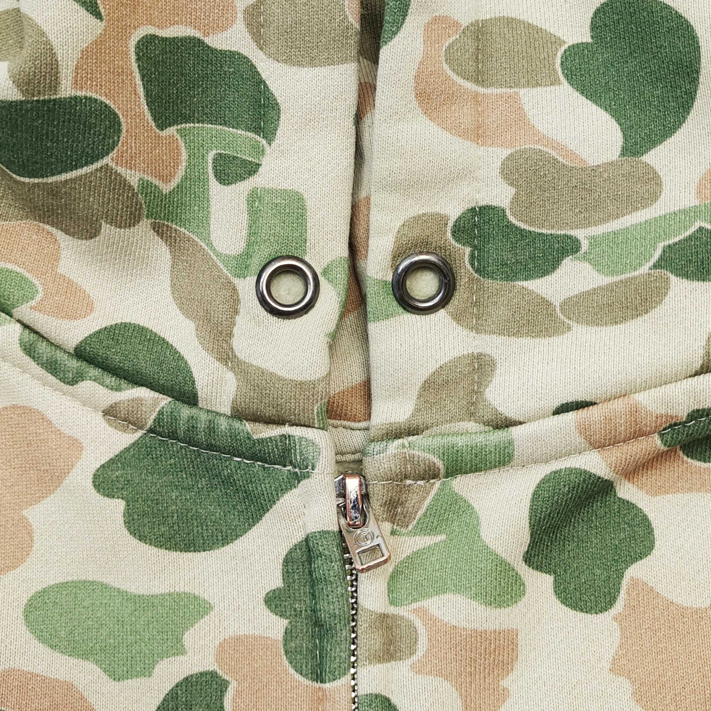 GD Dept. De La Galerie Hoodie / Erdl Camo Zip Hoodie #B4372