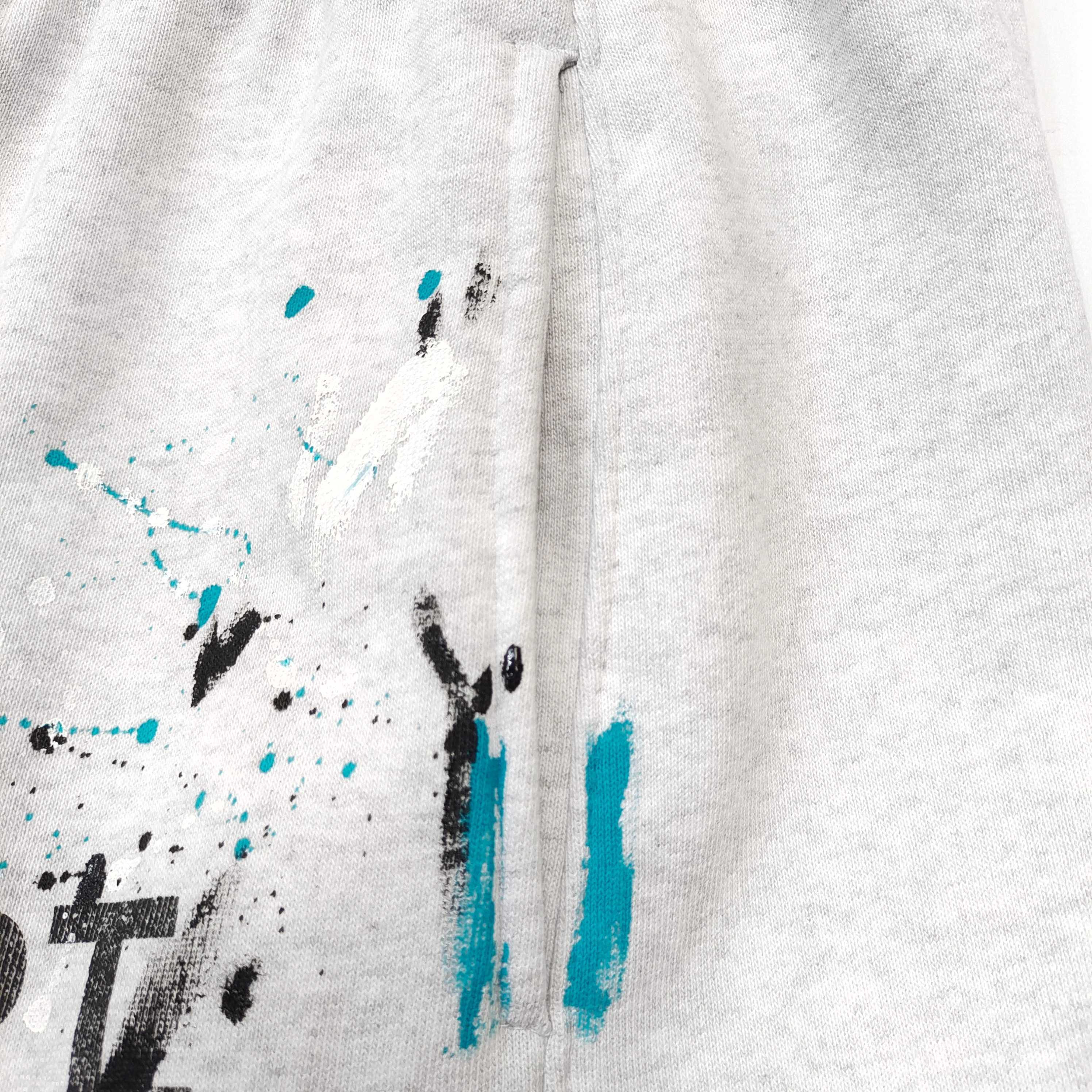 GD Twisted Leg Sweatpant Flare / Dept Logo Painted Flare #B4417