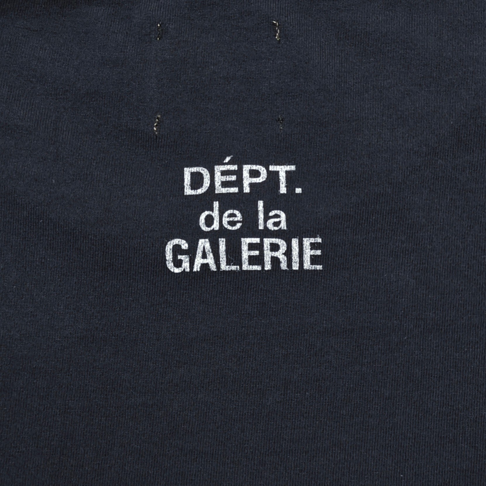GD French Collector Tee Washed Black #B4494-GD