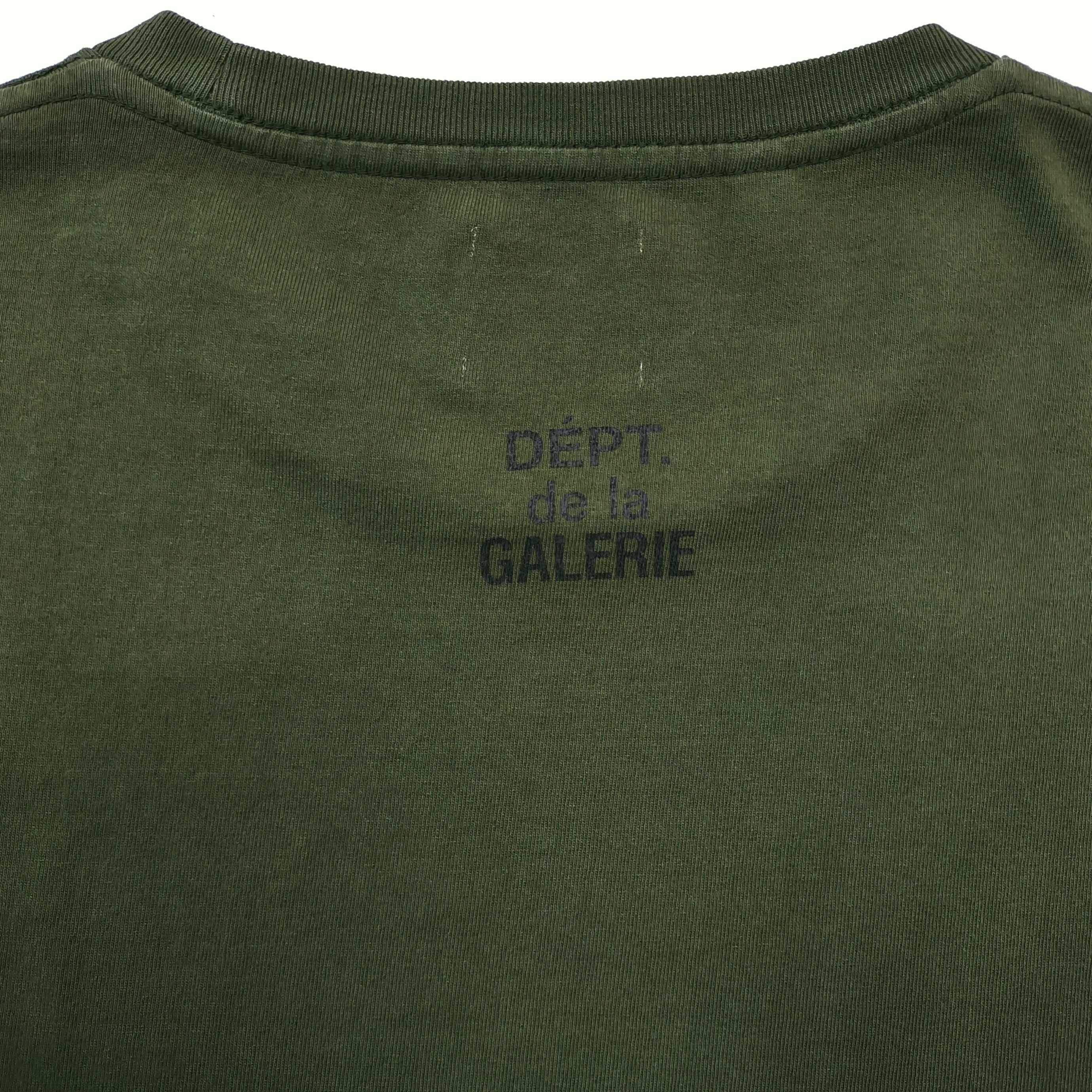 GD French Collector Tee Dark Green #B4498-GD