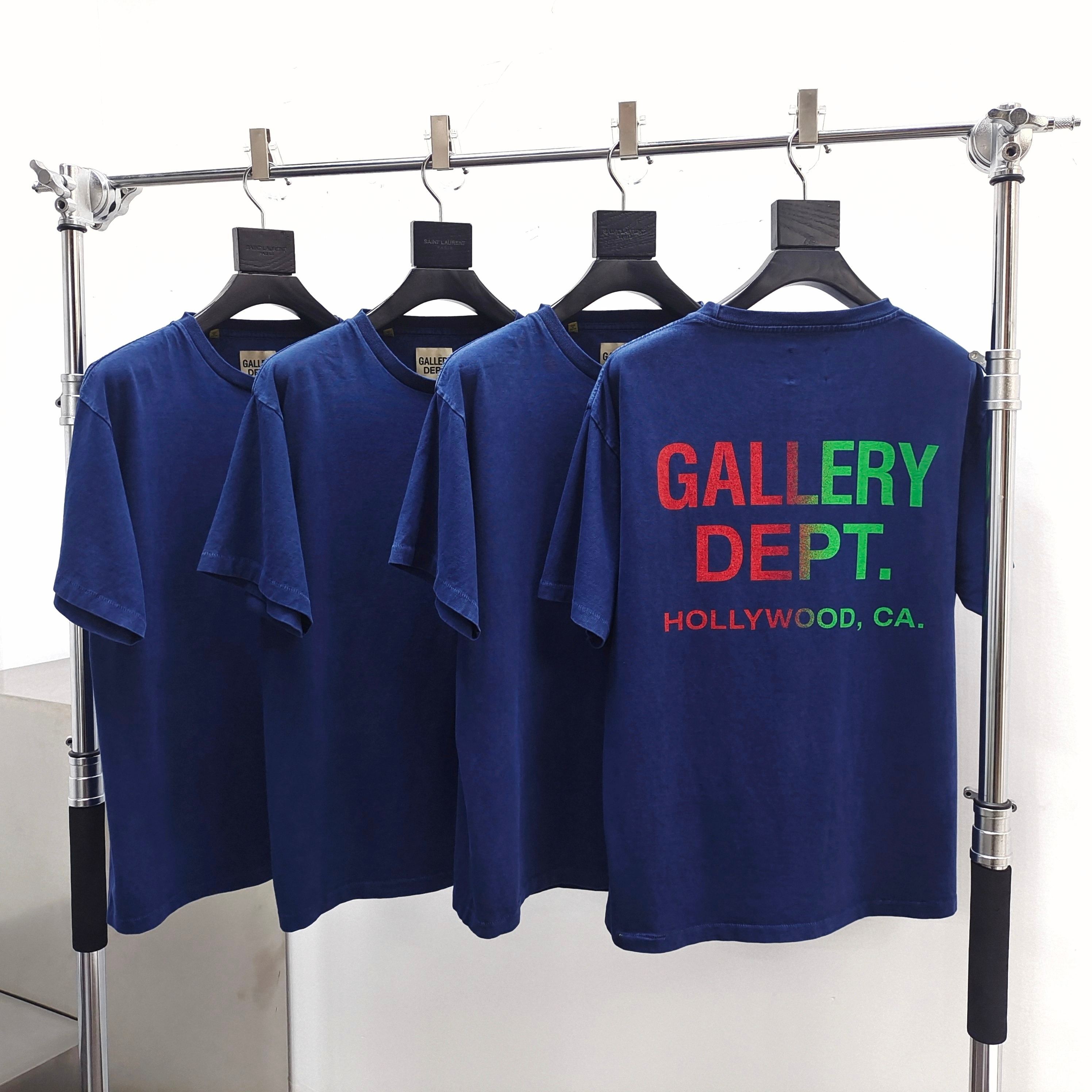 GD Gallery Dept. Hollywood Ca Logo Tee Navy / Gradient #B4291