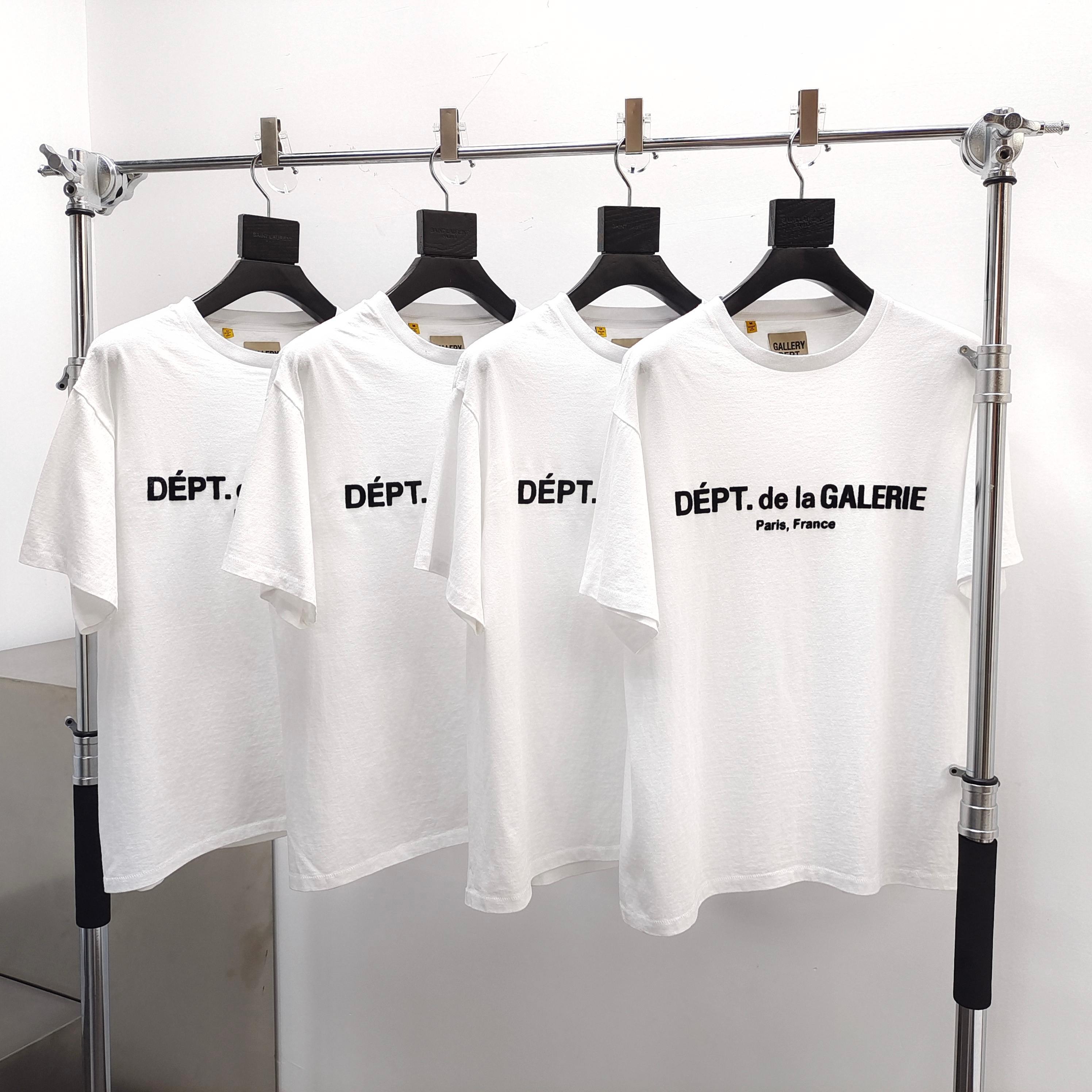 GD French Logo Lux Tee Clean White #B4407