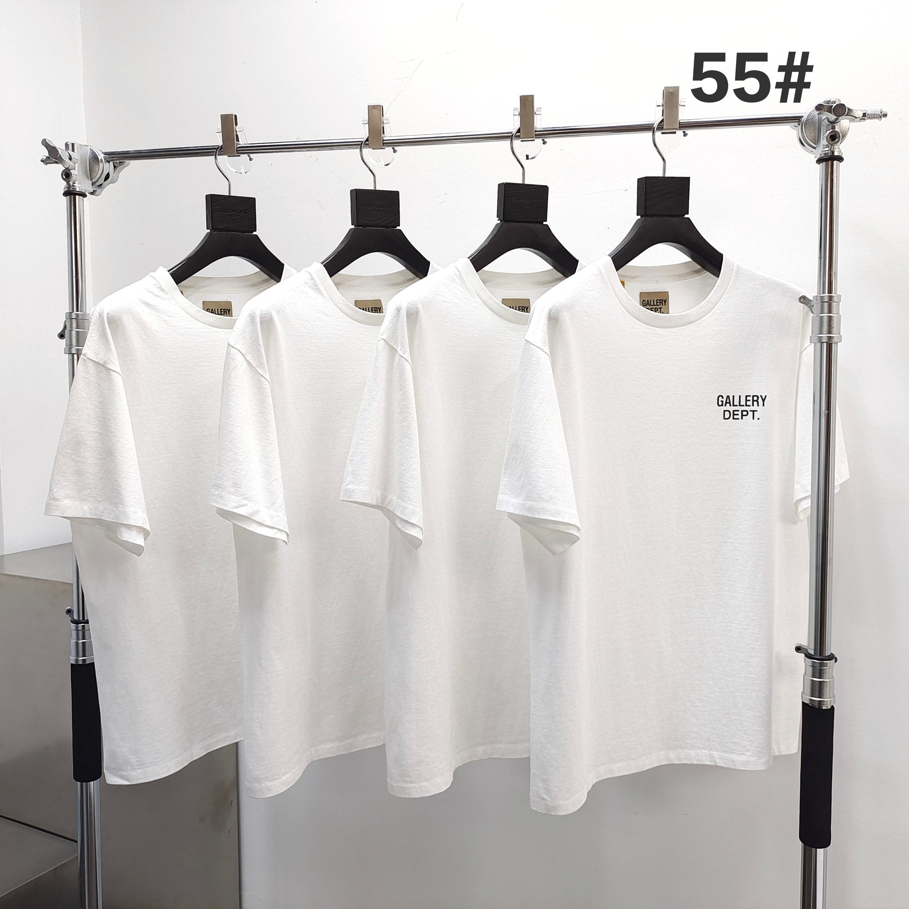 GD Gallery Dept. 55# Small Logo Tee White / Gold Back #B4411